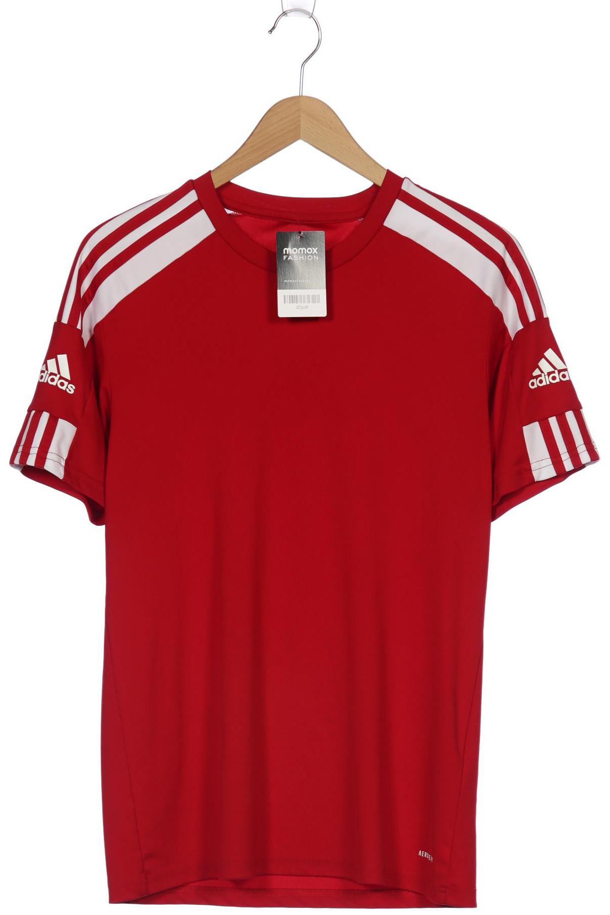 

adidas Herren T-Shirt, rot, Gr. 48