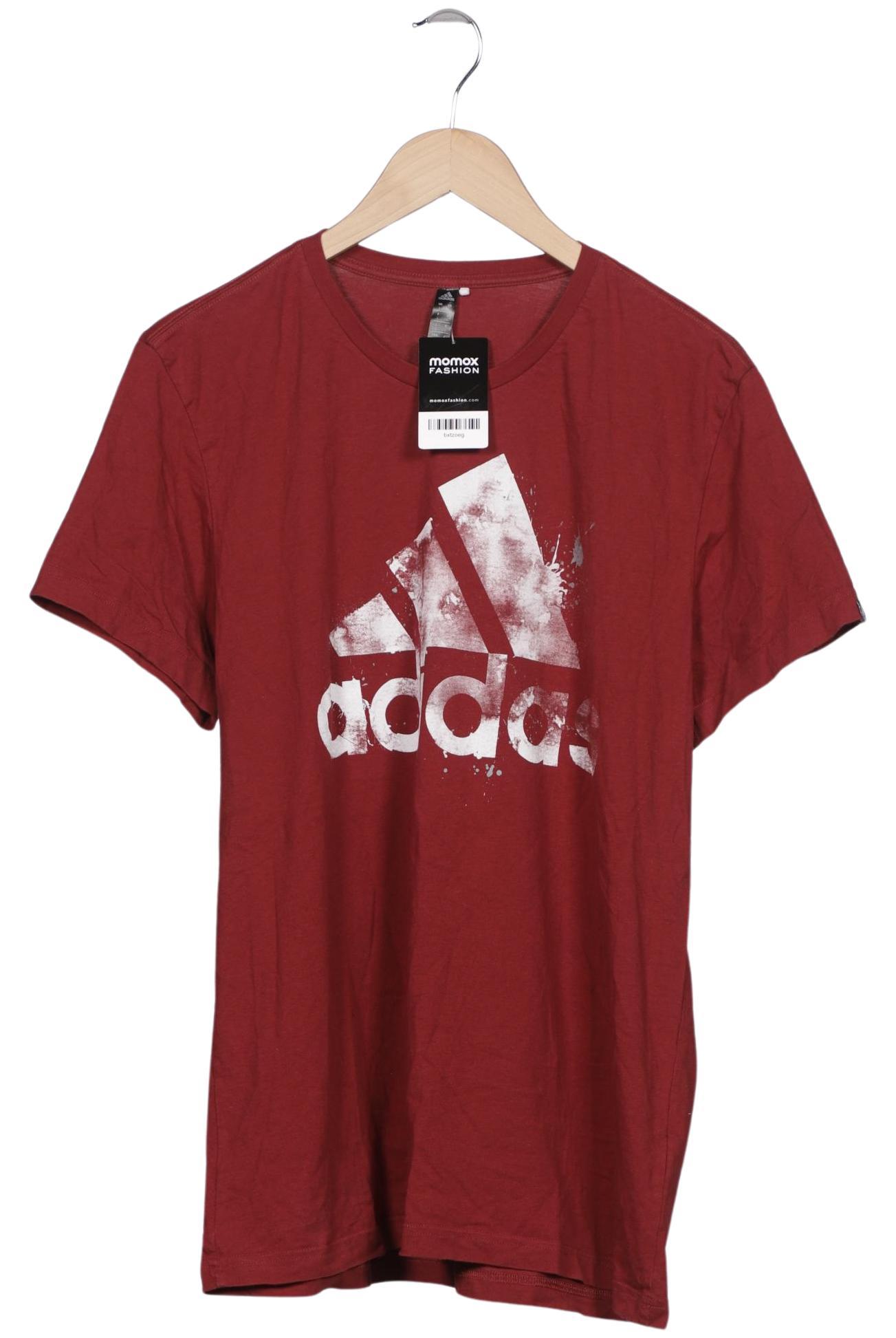 

adidas Herren T-Shirt, bordeaux, Gr. 52