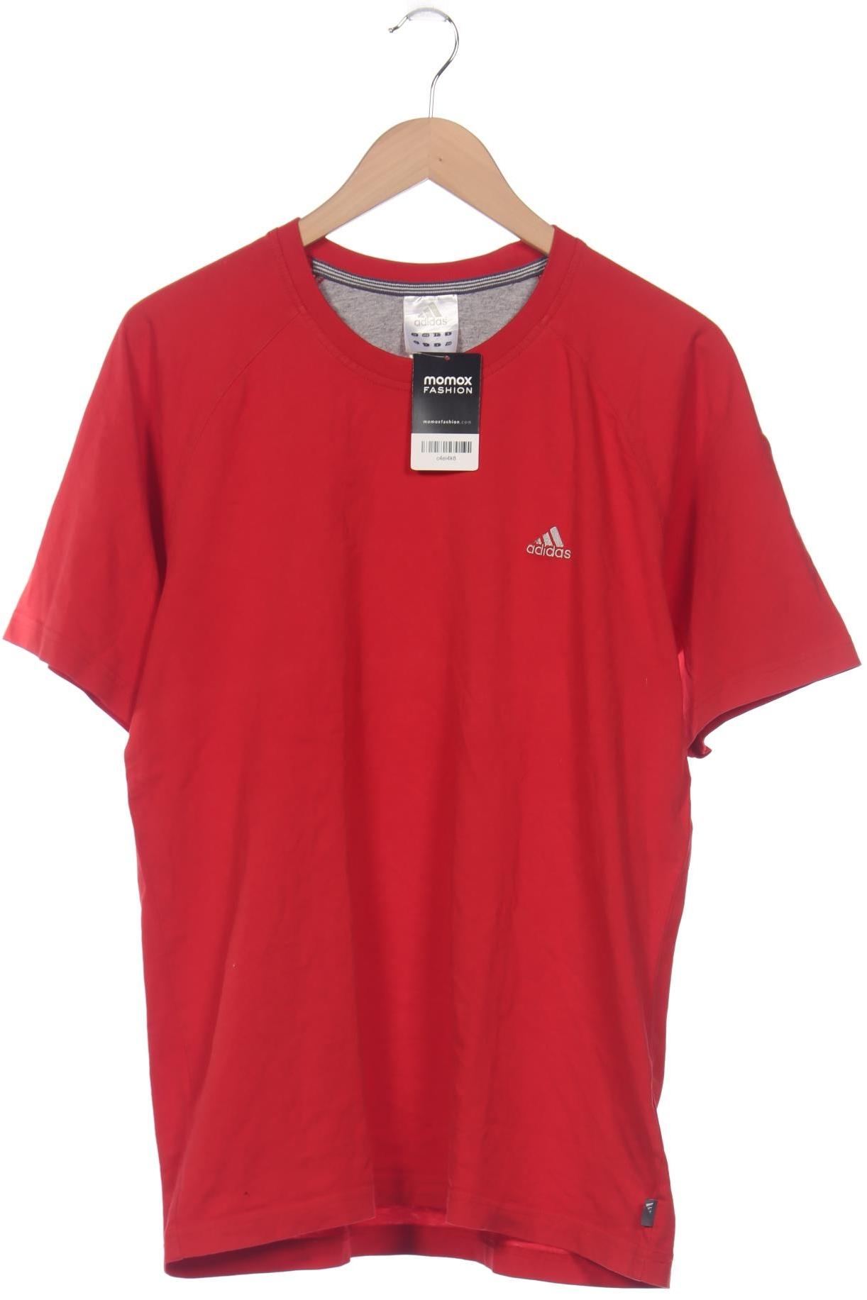 

adidas Herren T-Shirt, rot, Gr. 52