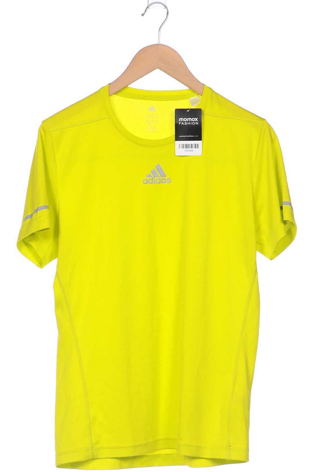 

adidas Herren T-Shirt, gelb, Gr. 48