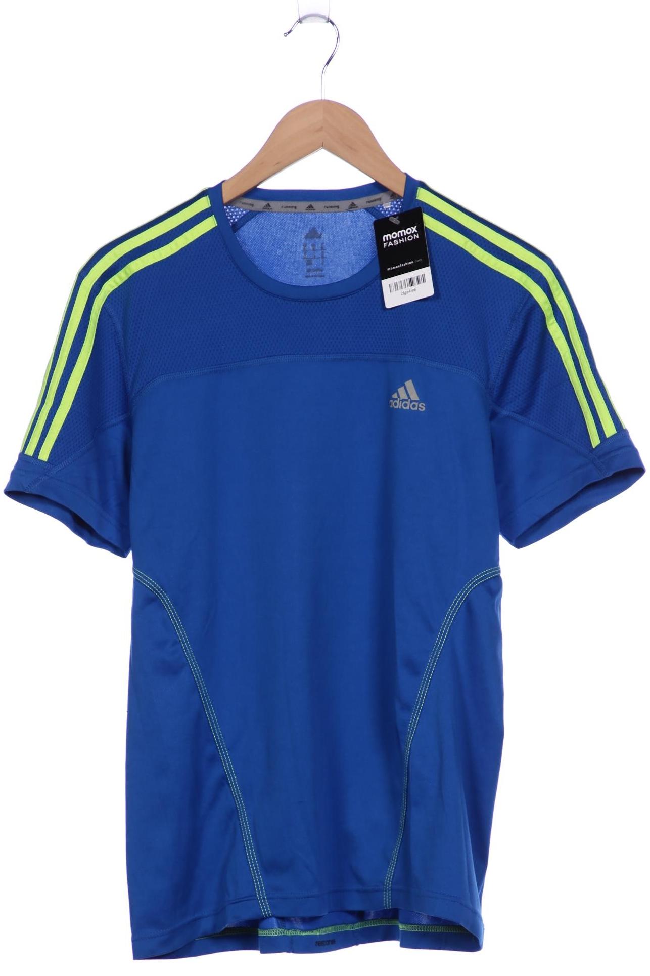 

adidas Herren T-Shirt, blau, Gr. 48