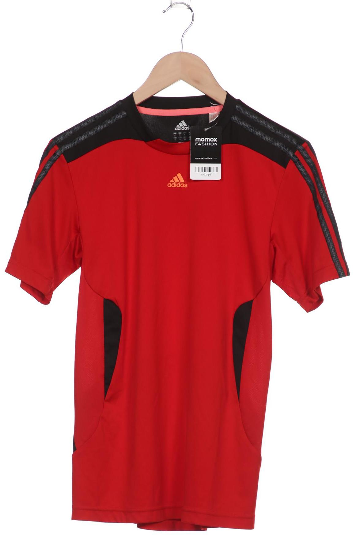 

adidas Herren T-Shirt, rot, Gr. 46