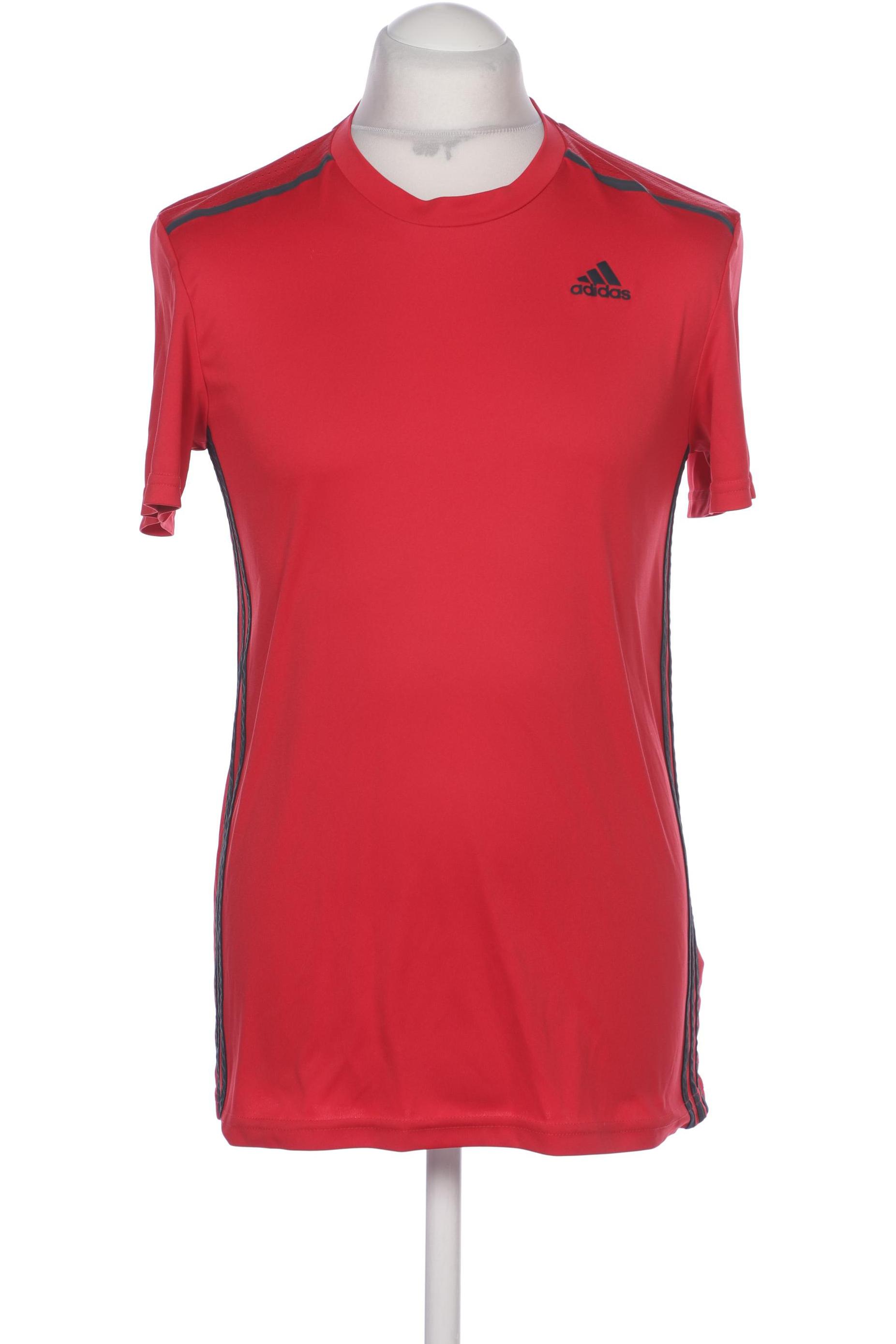 

adidas Herren T-Shirt, rot, Gr. 48