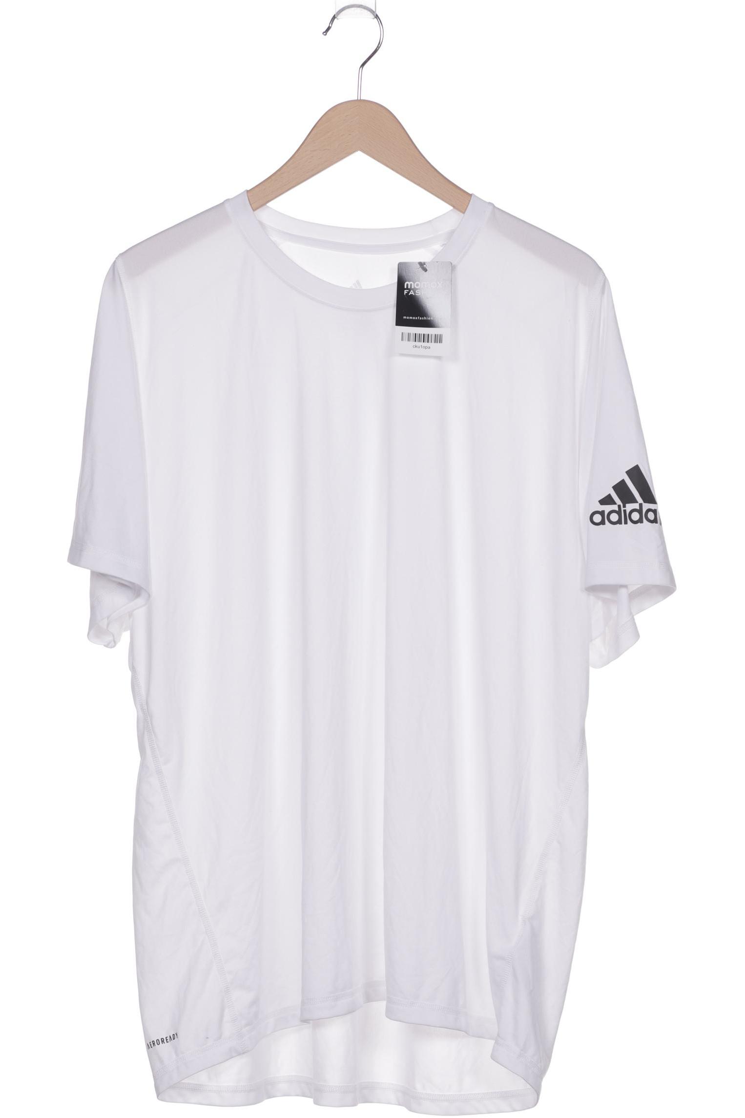 

adidas Herren T-Shirt, weiß, Gr. 56