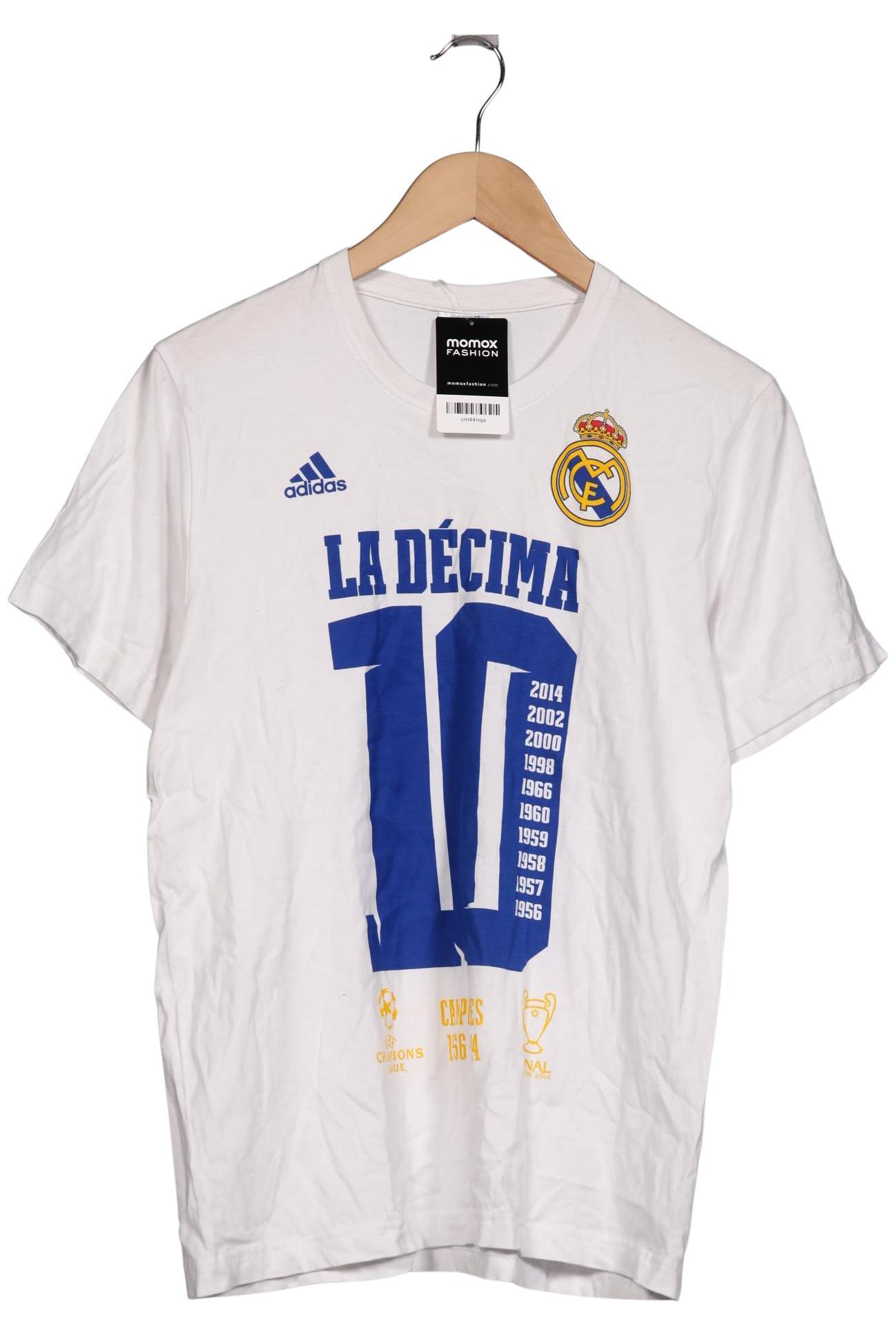 

adidas Herren T-Shirt, weiß, Gr. 52