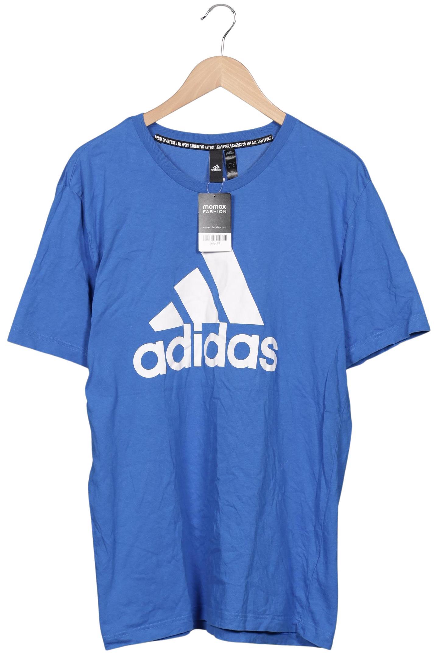 

adidas Herren T-Shirt, blau, Gr. 54