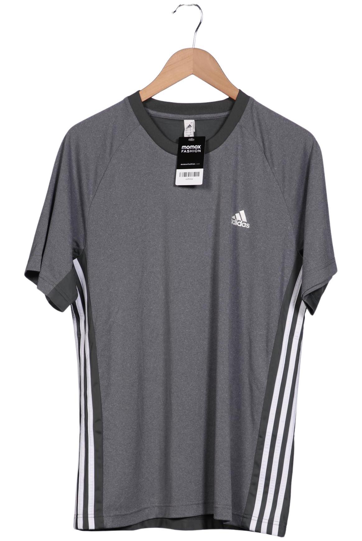 

adidas Herren T-Shirt, grau, Gr. 52