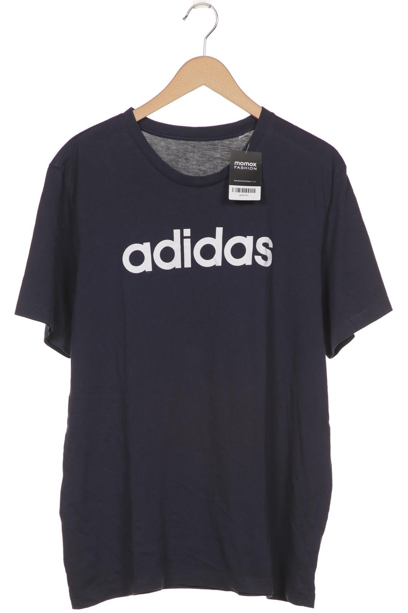 

adidas Herren T-Shirt, marineblau, Gr. 54