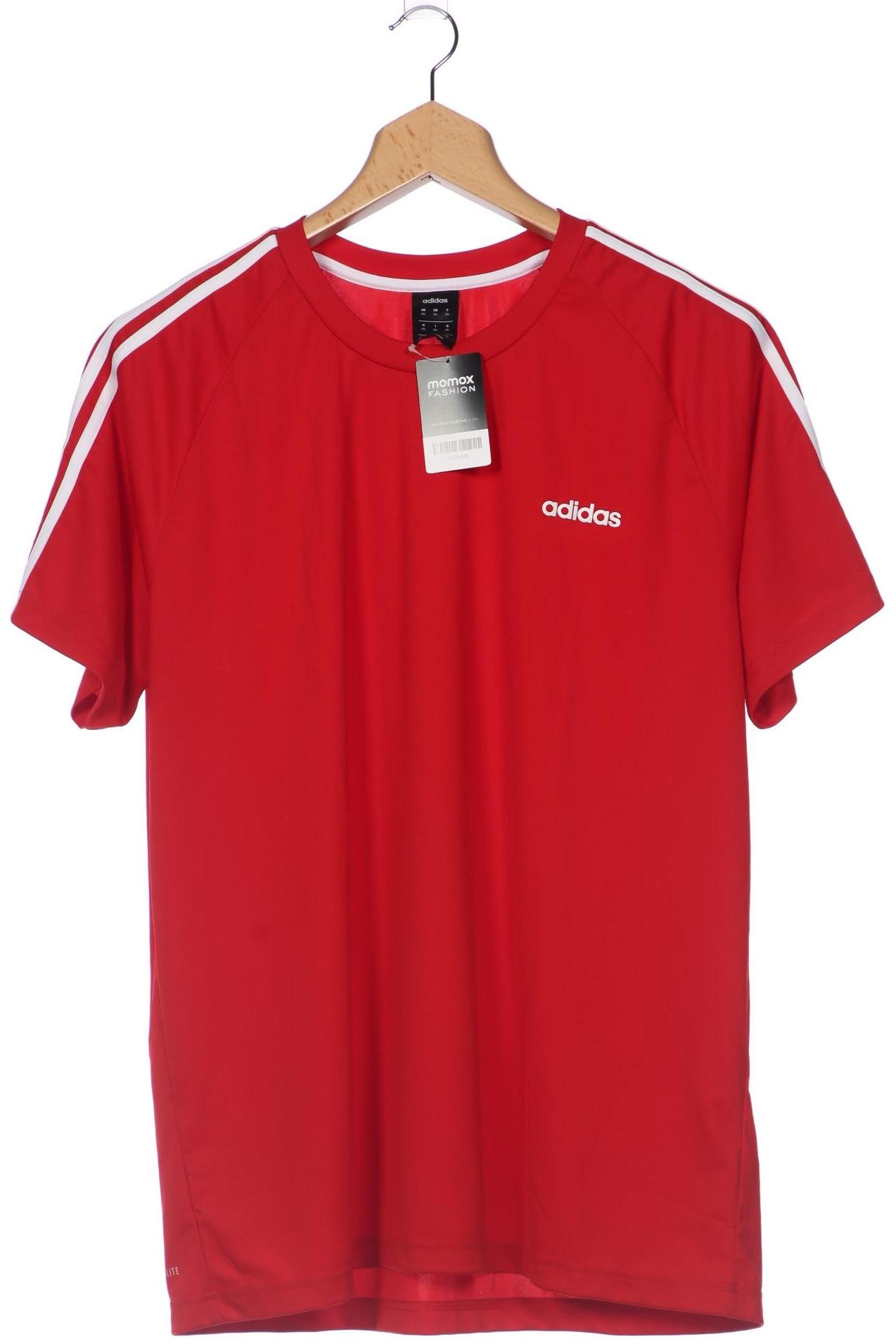 

adidas Herren T-Shirt, rot, Gr. 56