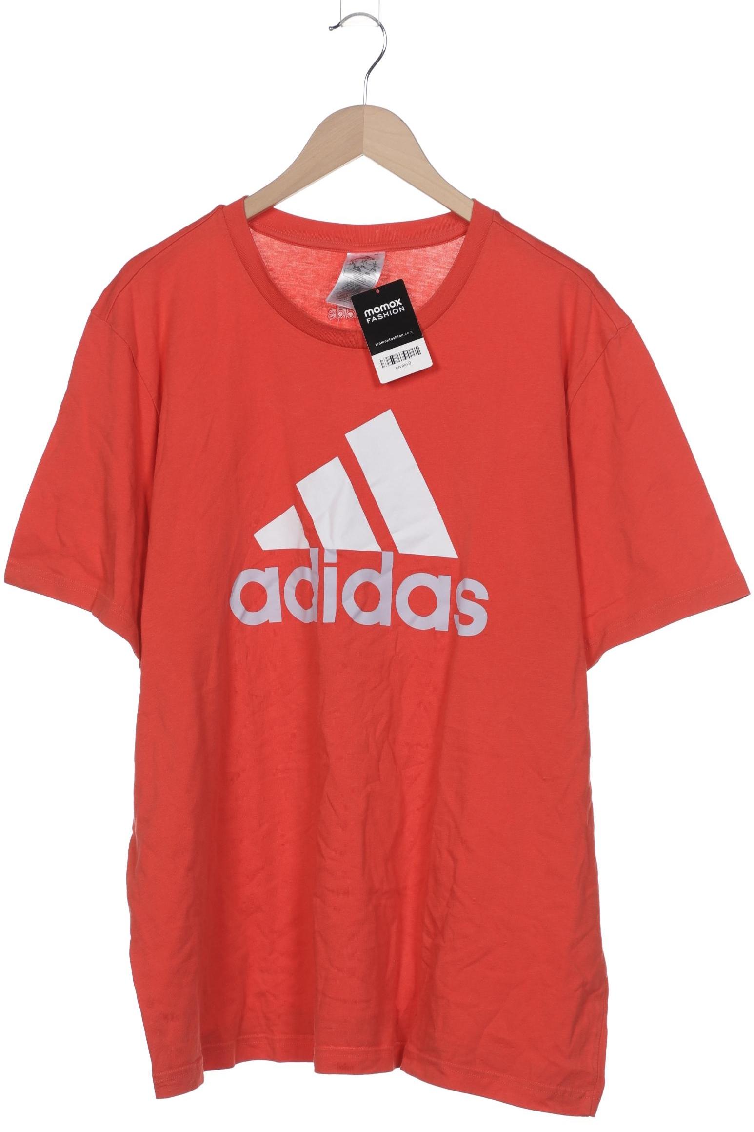 

adidas Herren T-Shirt, orange, Gr. 56