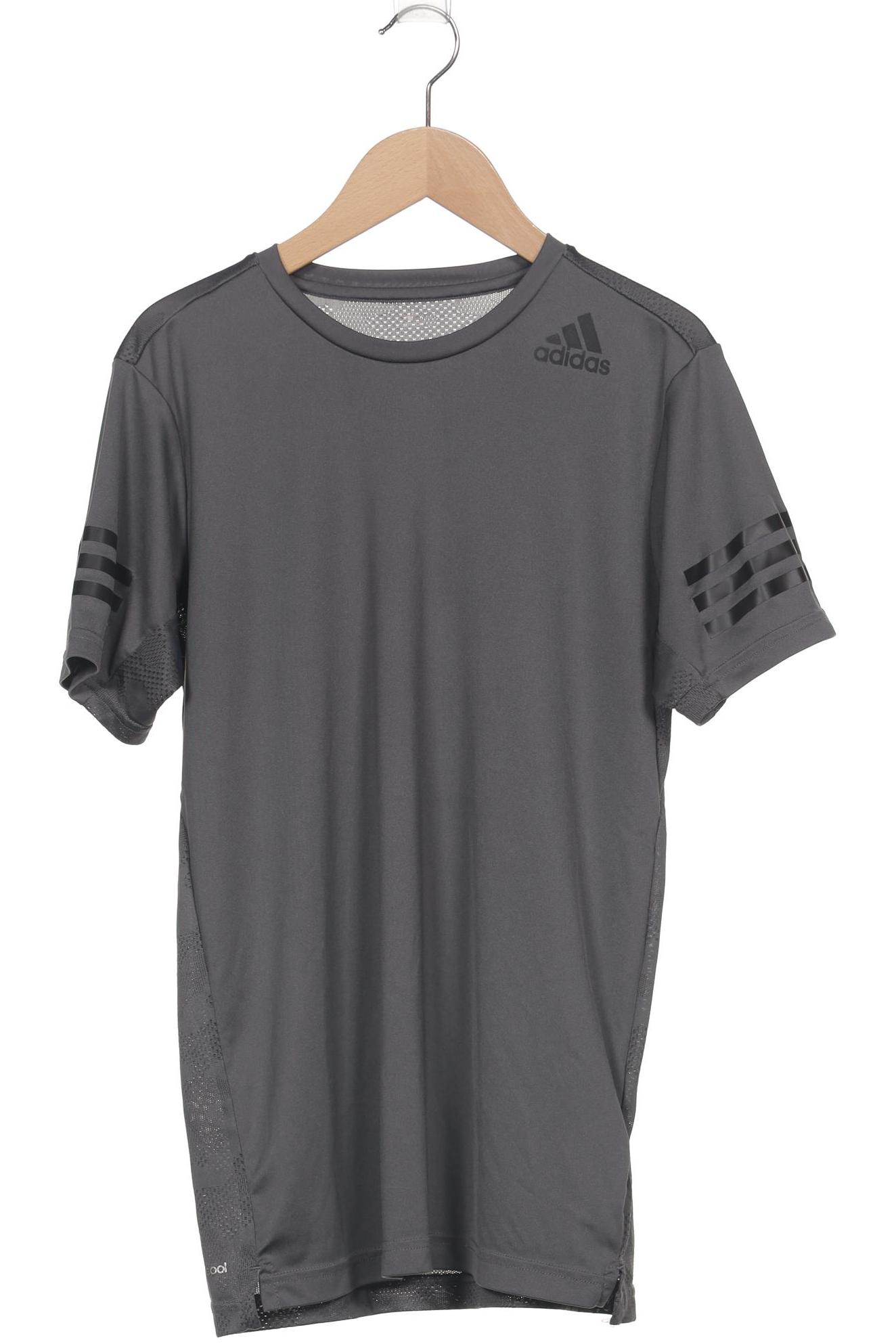 

adidas Herren T-Shirt, grau, Gr. 46