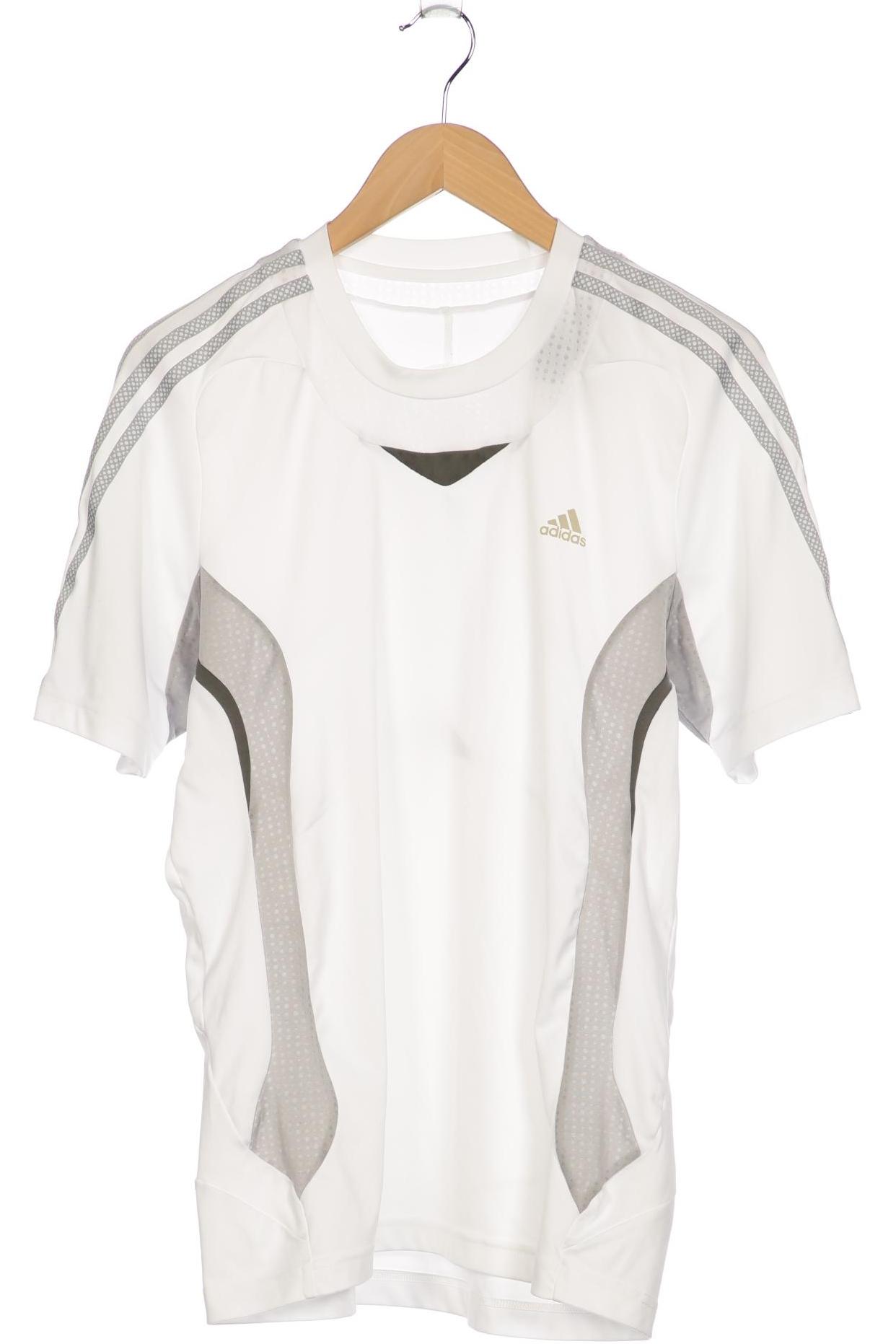 

adidas Herren T-Shirt, weiß, Gr. 48