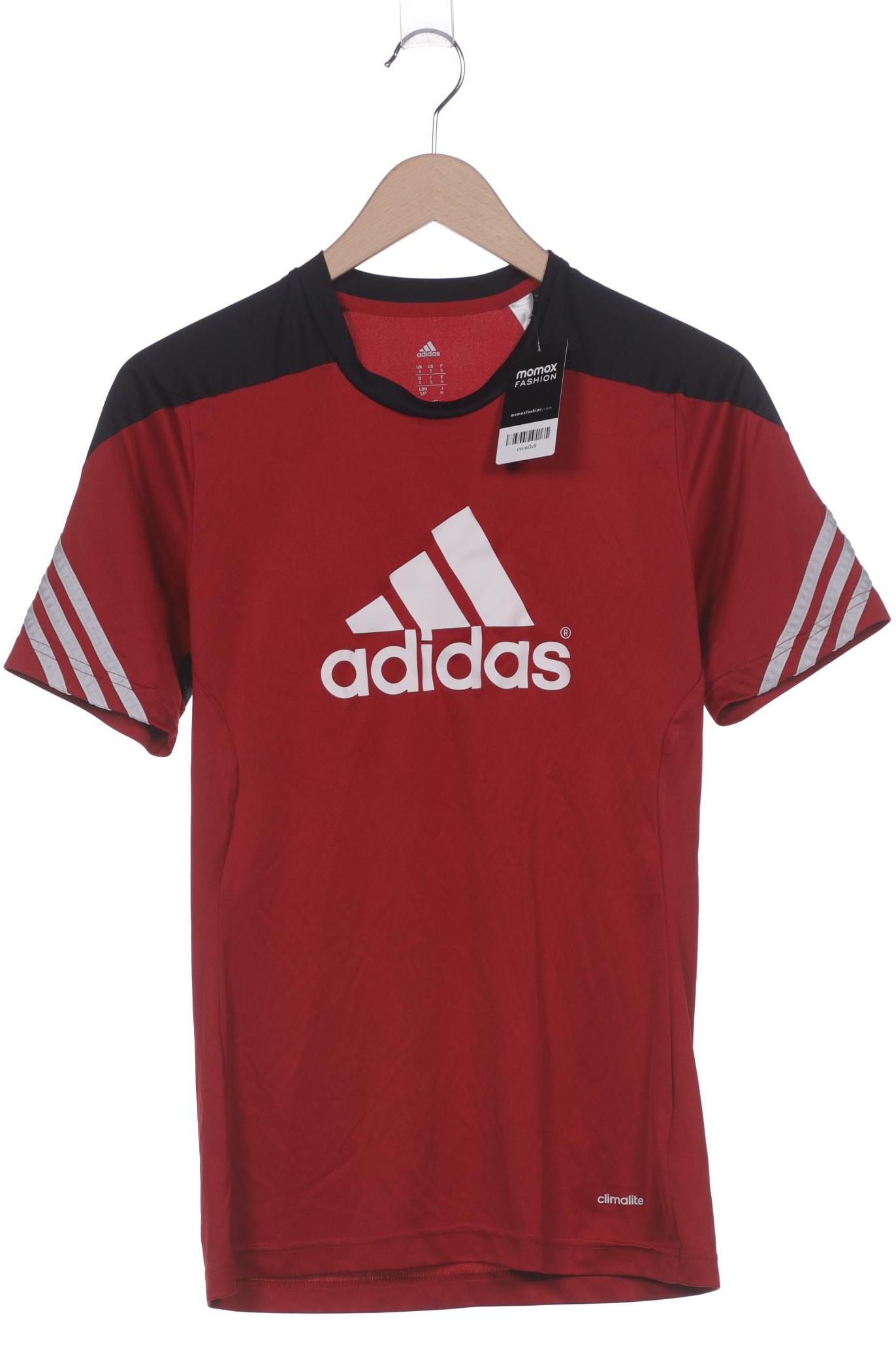 

adidas Herren T-Shirt, rot, Gr. 46