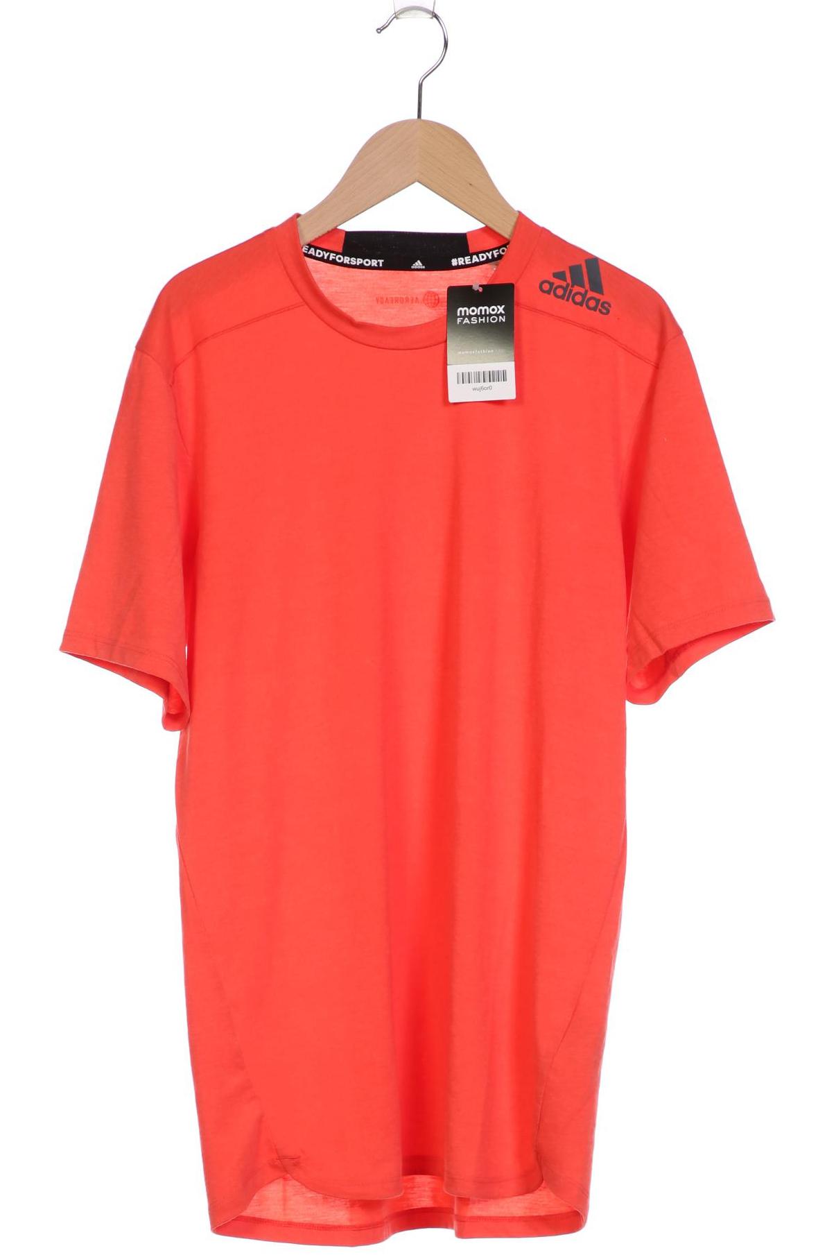 

adidas Herren T-Shirt, orange, Gr. 46