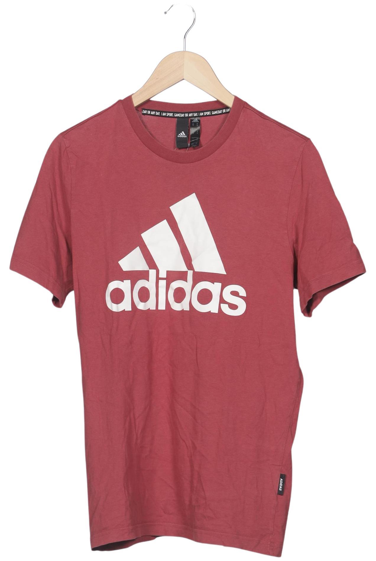 

adidas Herren T-Shirt, rot, Gr. 48