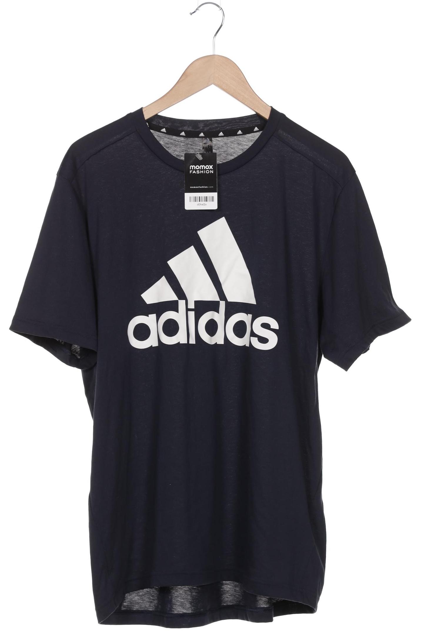 

adidas Herren T-Shirt, marineblau, Gr. 52