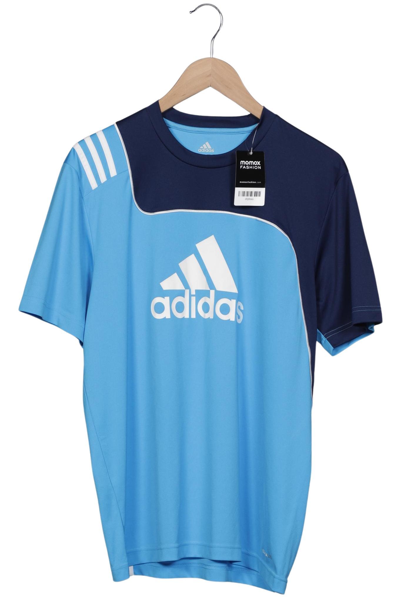 

adidas Herren T-Shirt, blau, Gr. 48