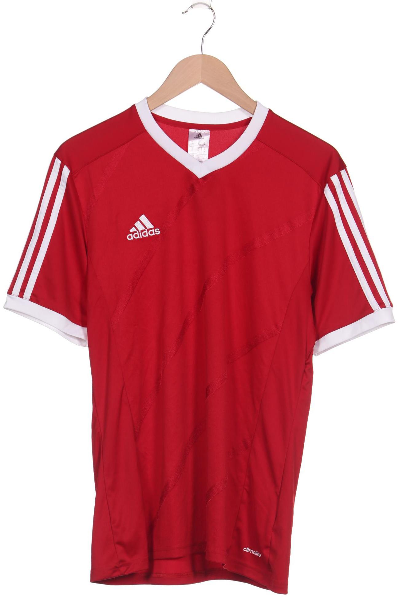 

adidas Herren T-Shirt, rot, Gr. 48