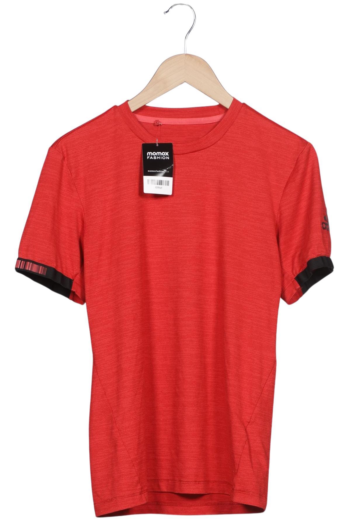 

adidas Herren T-Shirt, rot, Gr. 46