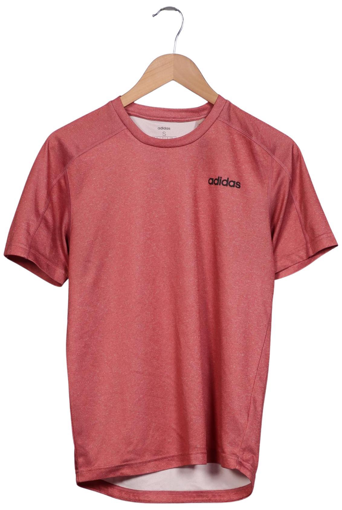 

adidas Herren T-Shirt, rot, Gr. 46