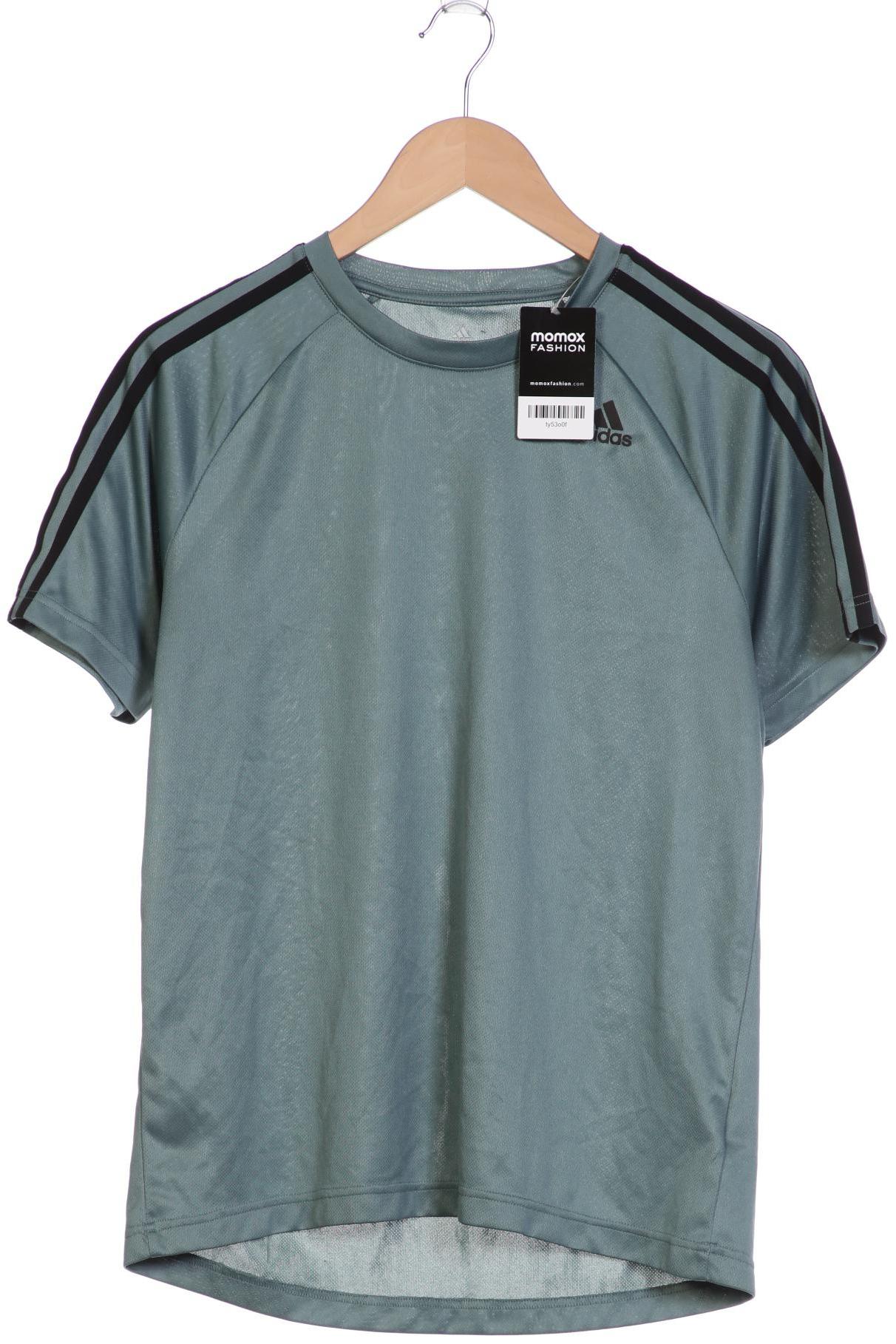 

adidas Herren T-Shirt, türkis, Gr. 48
