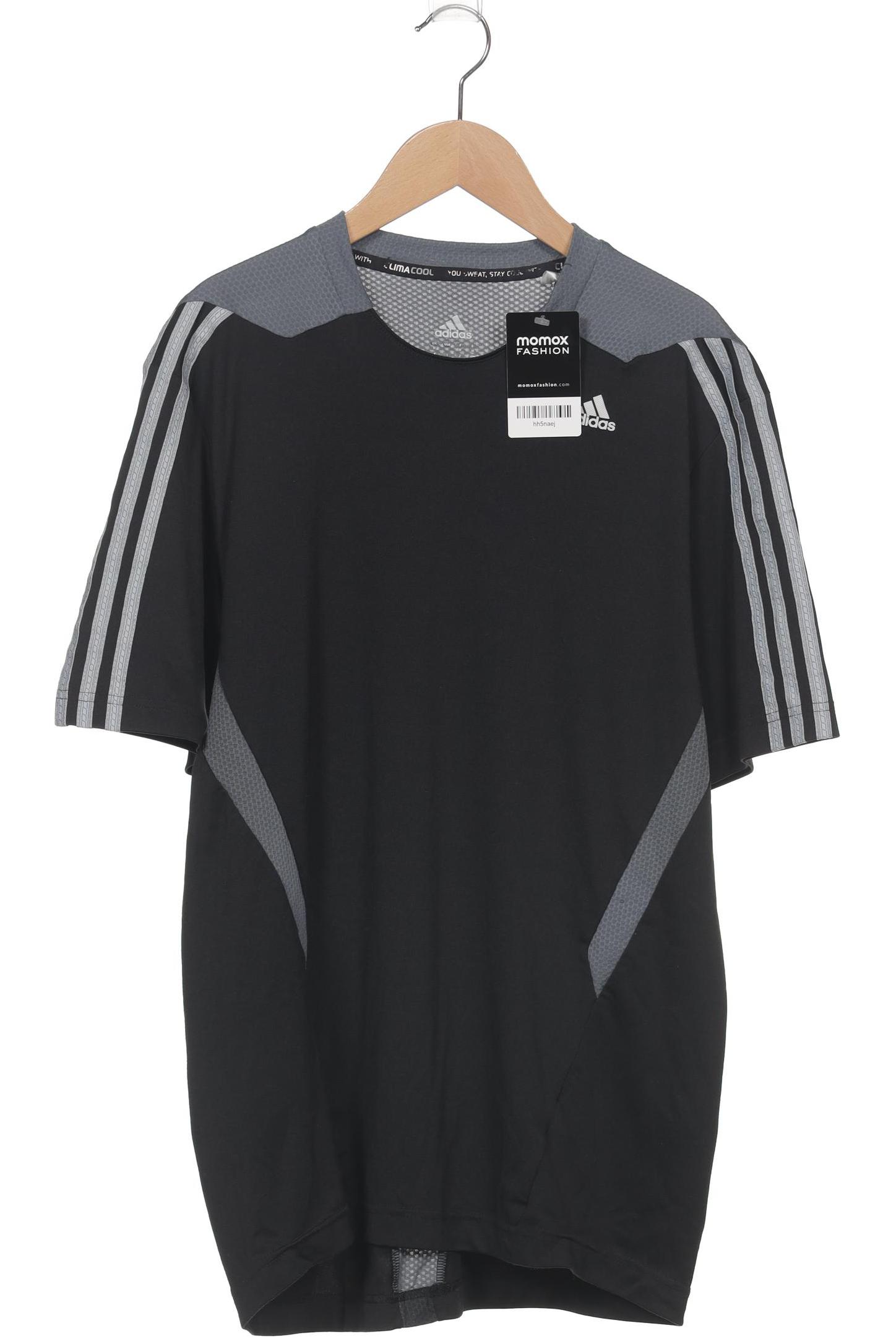 

adidas Herren T-Shirt, schwarz, Gr. 48