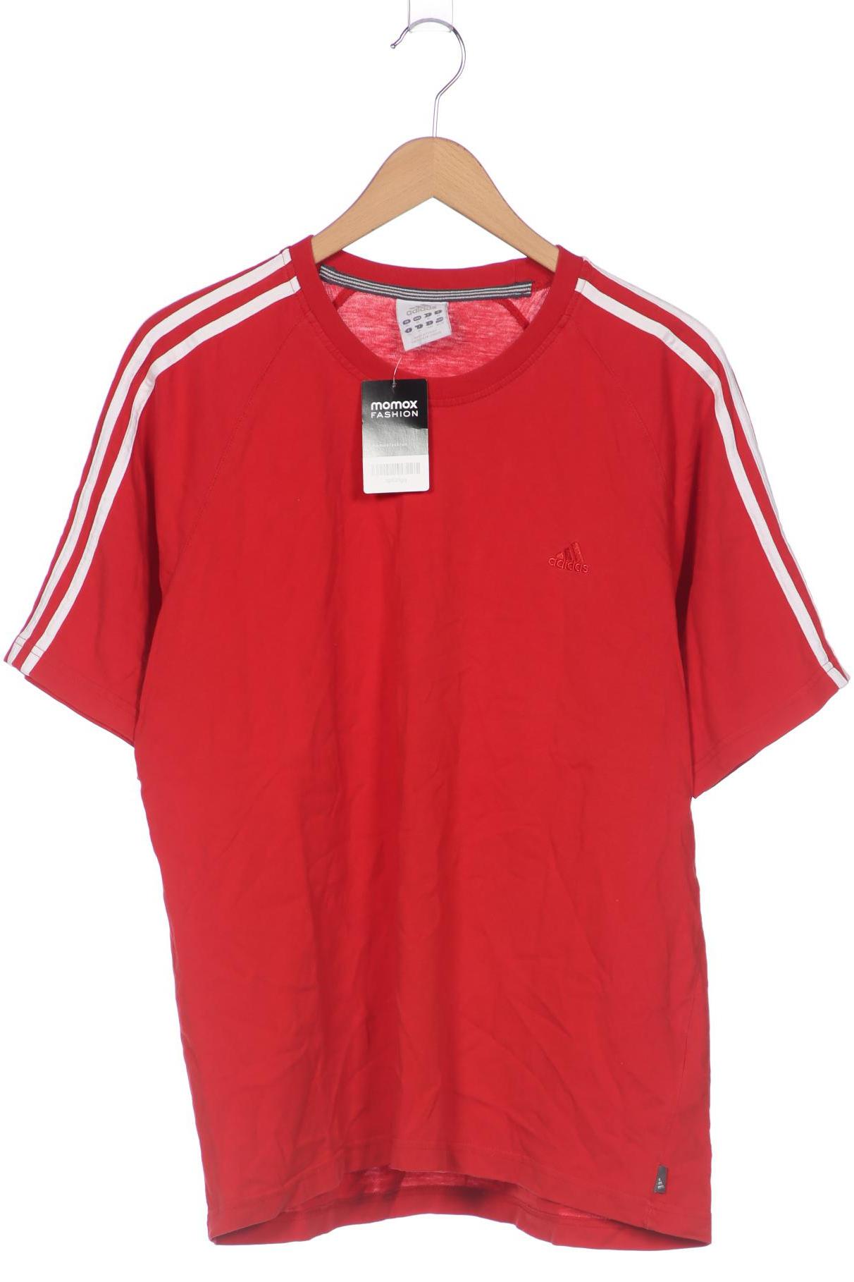 

adidas Herren T-Shirt, rot, Gr. 54