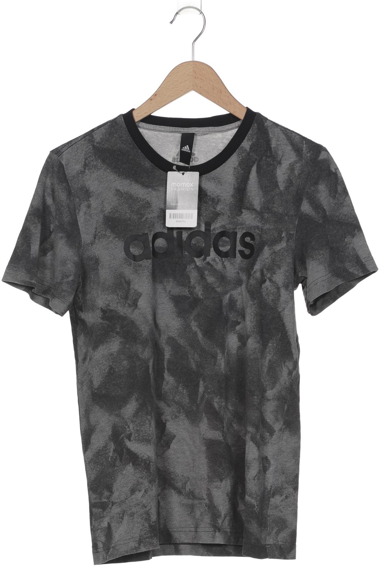 

adidas Herren T-Shirt, grau, Gr. 48