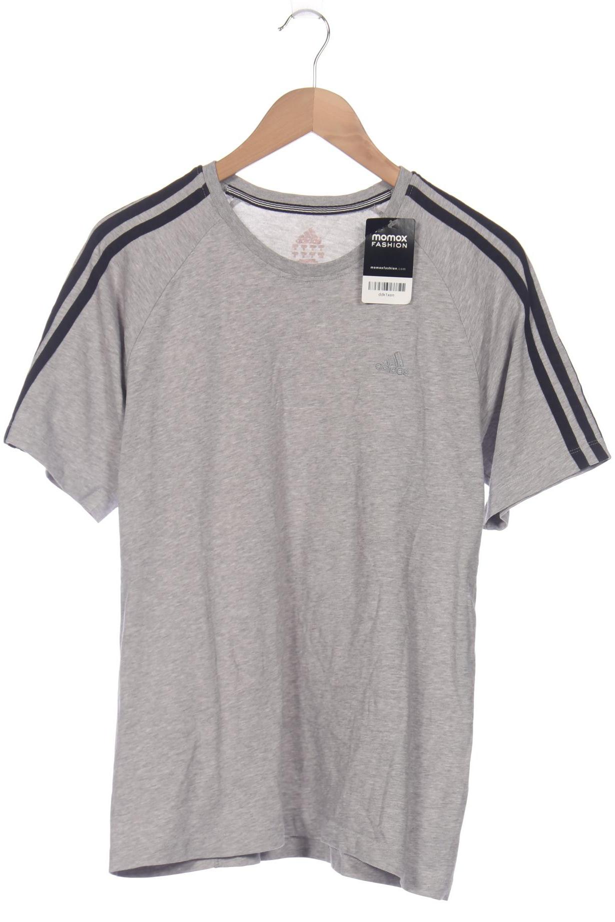 

adidas Herren T-Shirt, grau, Gr. 54