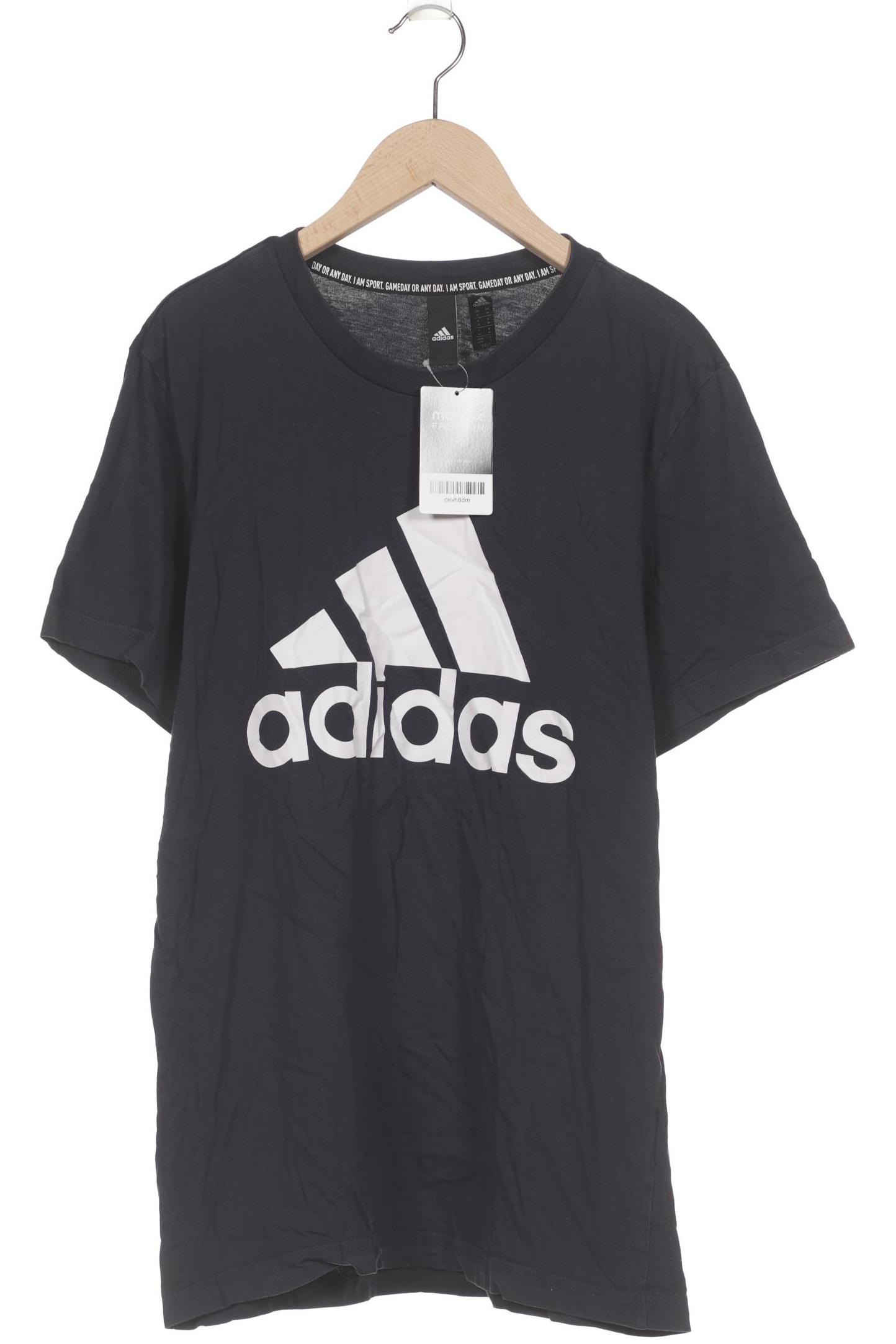 

adidas Herren T-Shirt, marineblau, Gr. 48