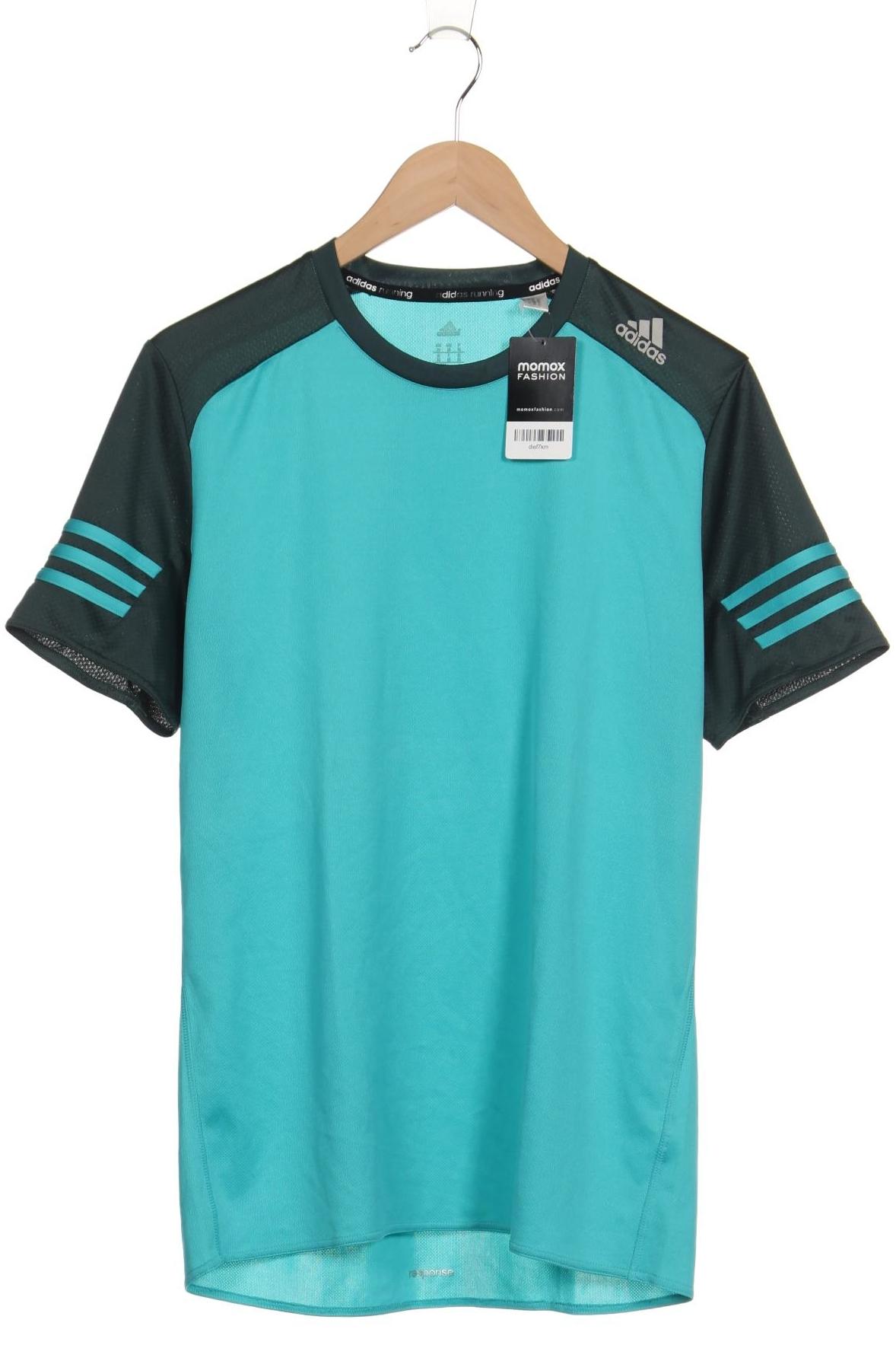 

adidas Herren T-Shirt, türkis, Gr. 48