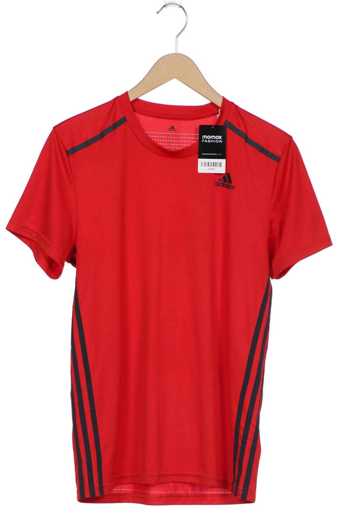 

adidas Herren T-Shirt, rot, Gr. 48