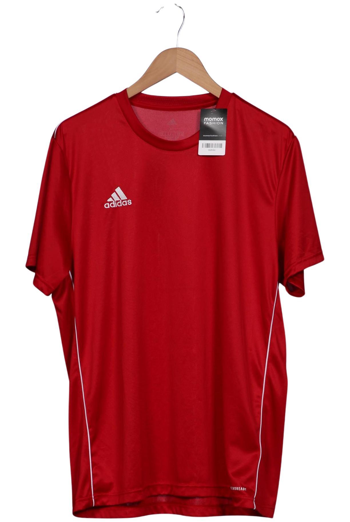 

adidas Herren T-Shirt, rot, Gr. 54