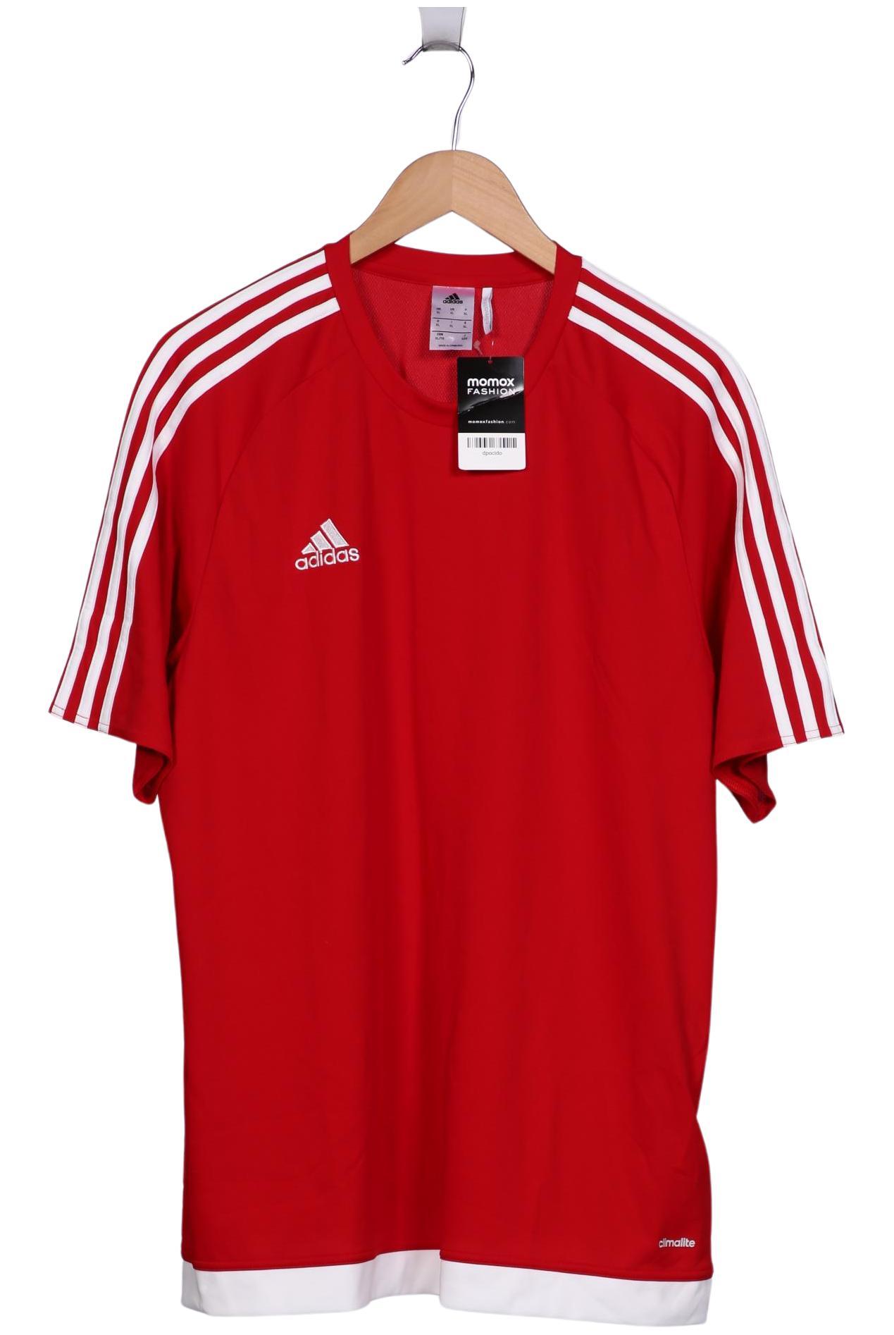 

adidas Herren T-Shirt, rot, Gr. 54