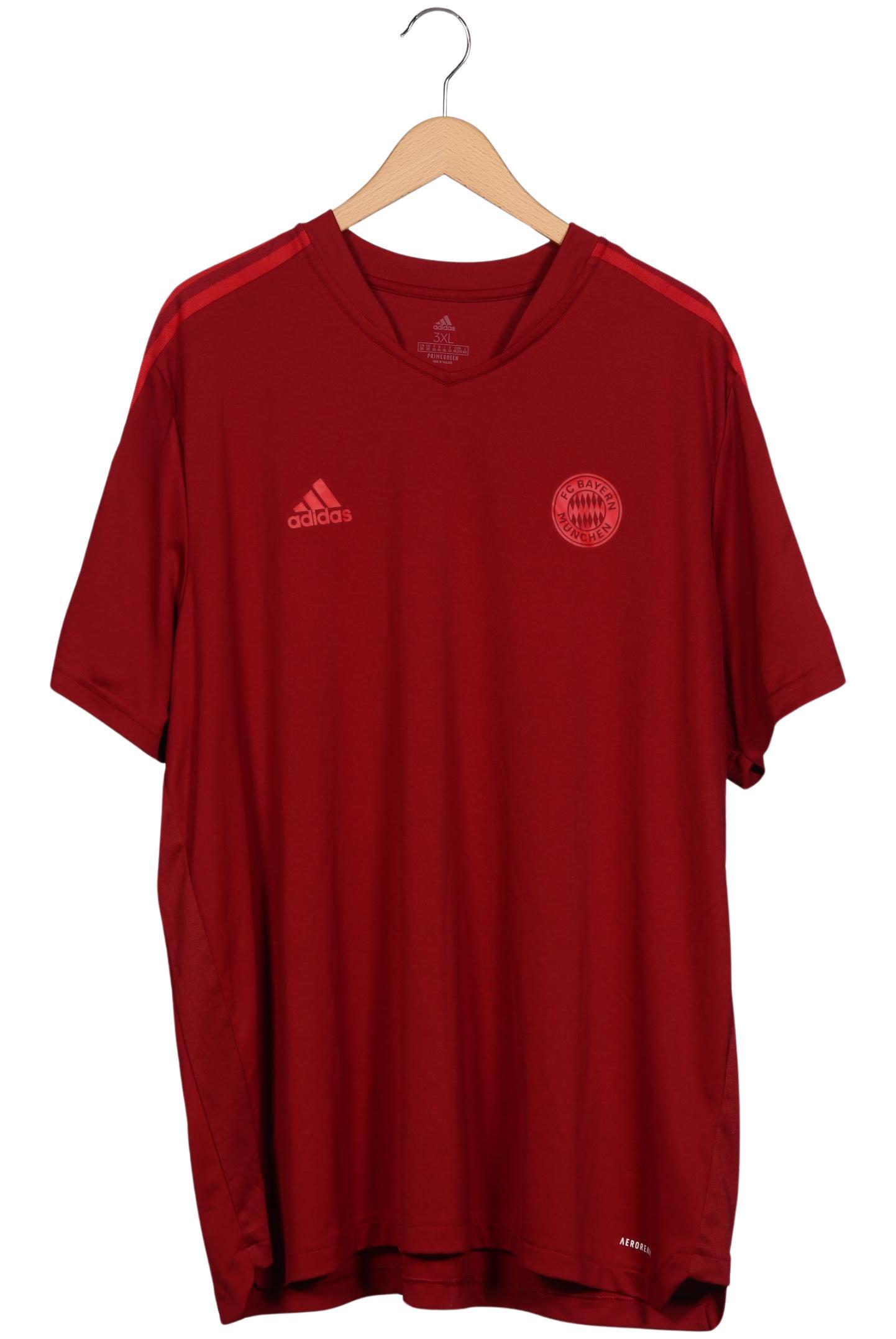 

adidas Herren T-Shirt, rot, Gr. 58