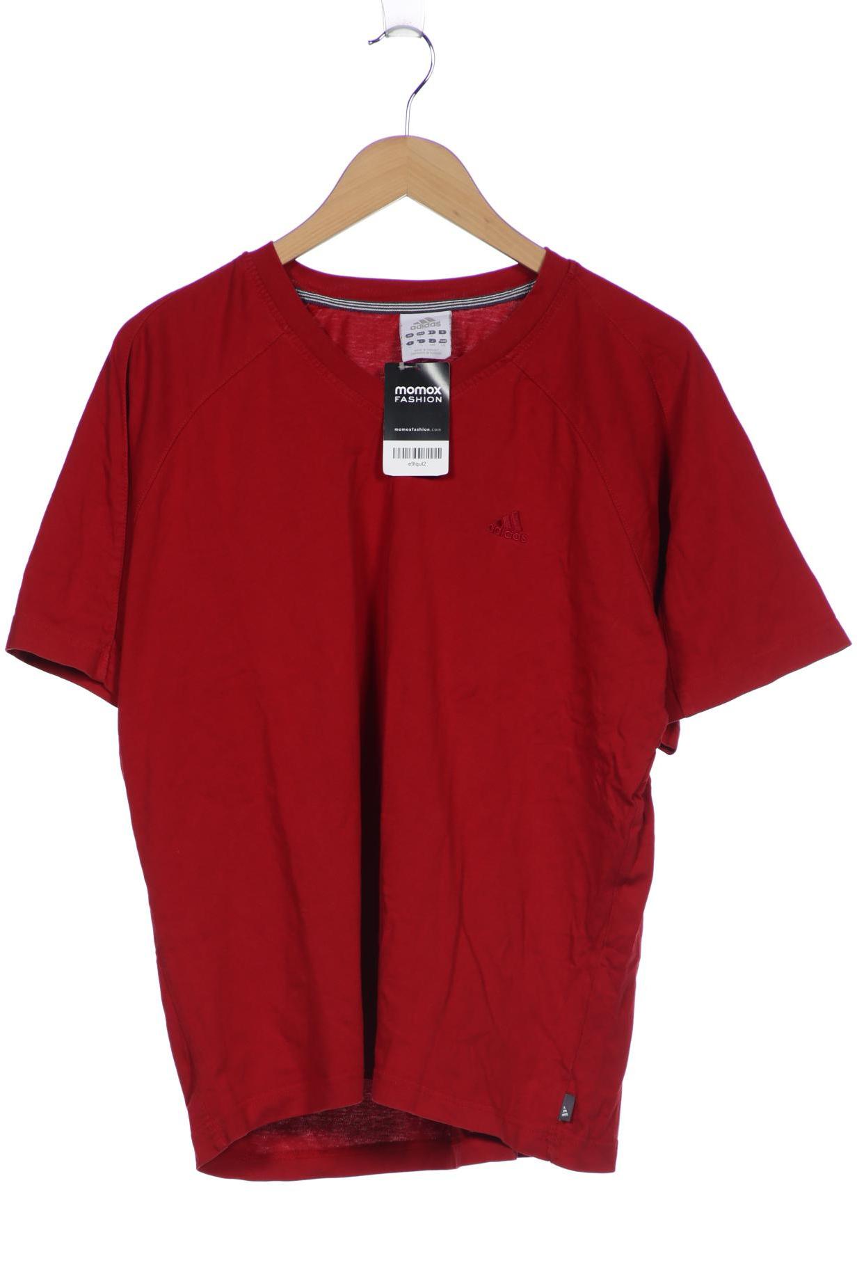 

adidas Herren T-Shirt, rot, Gr. 52