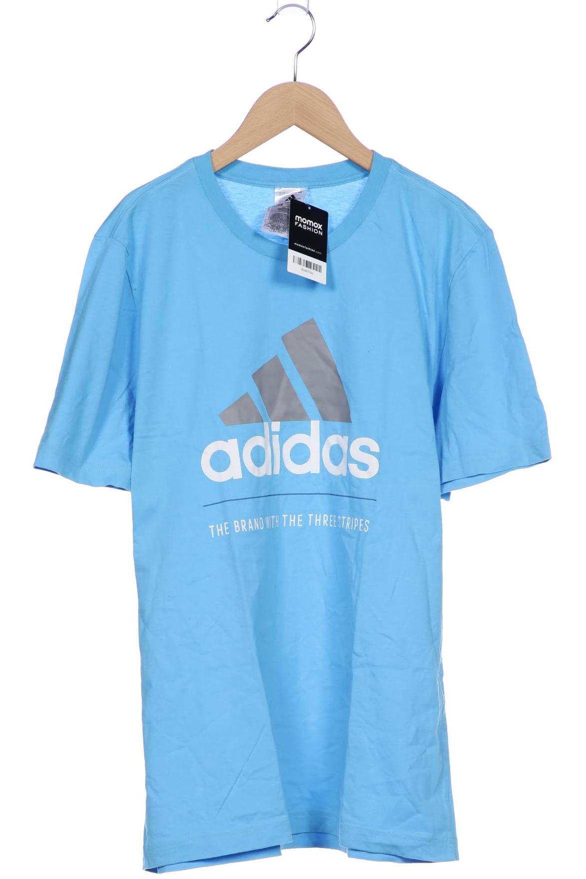 

adidas Herren T-Shirt, blau, Gr. 48