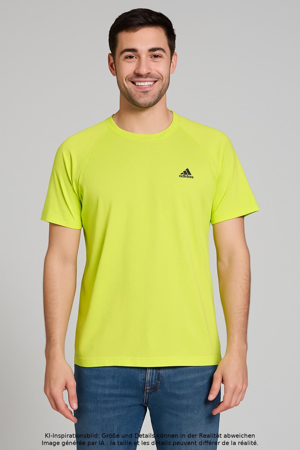 Thumbnail - adidas Herren T-Shirt, neon, Gr. 48