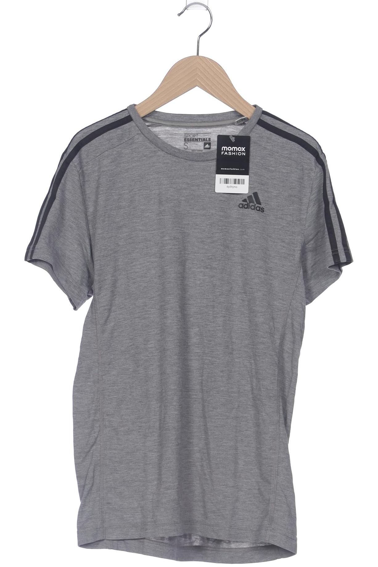 

adidas Herren T-Shirt, grau, Gr. 46