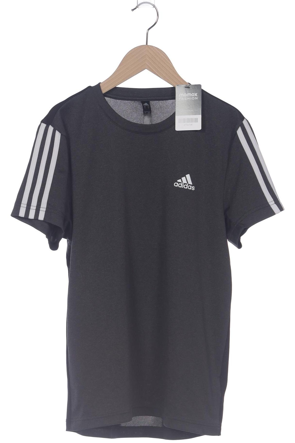 

adidas Herren T-Shirt, grau, Gr. 46