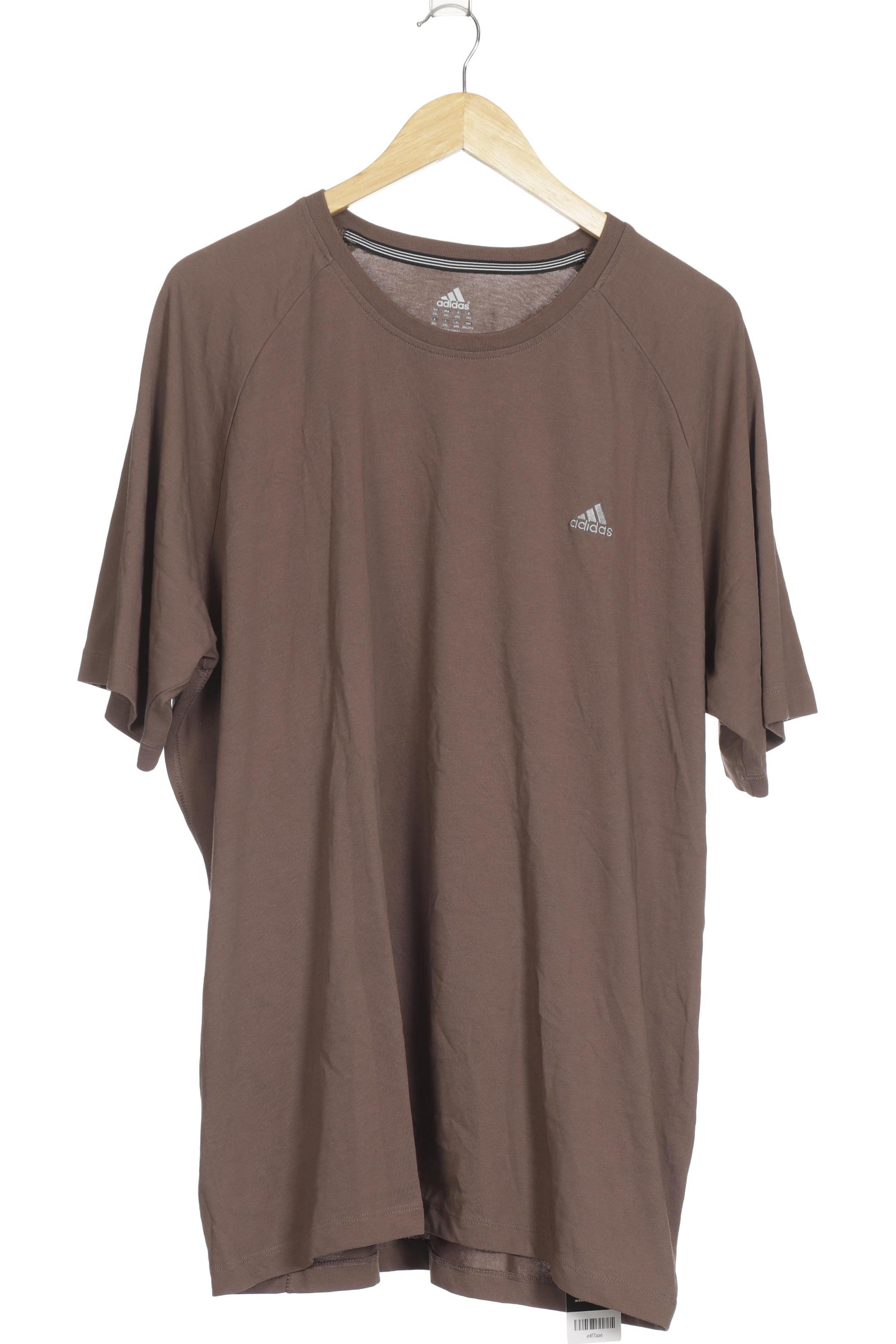 

adidas Herren T-Shirt, braun, Gr. 56