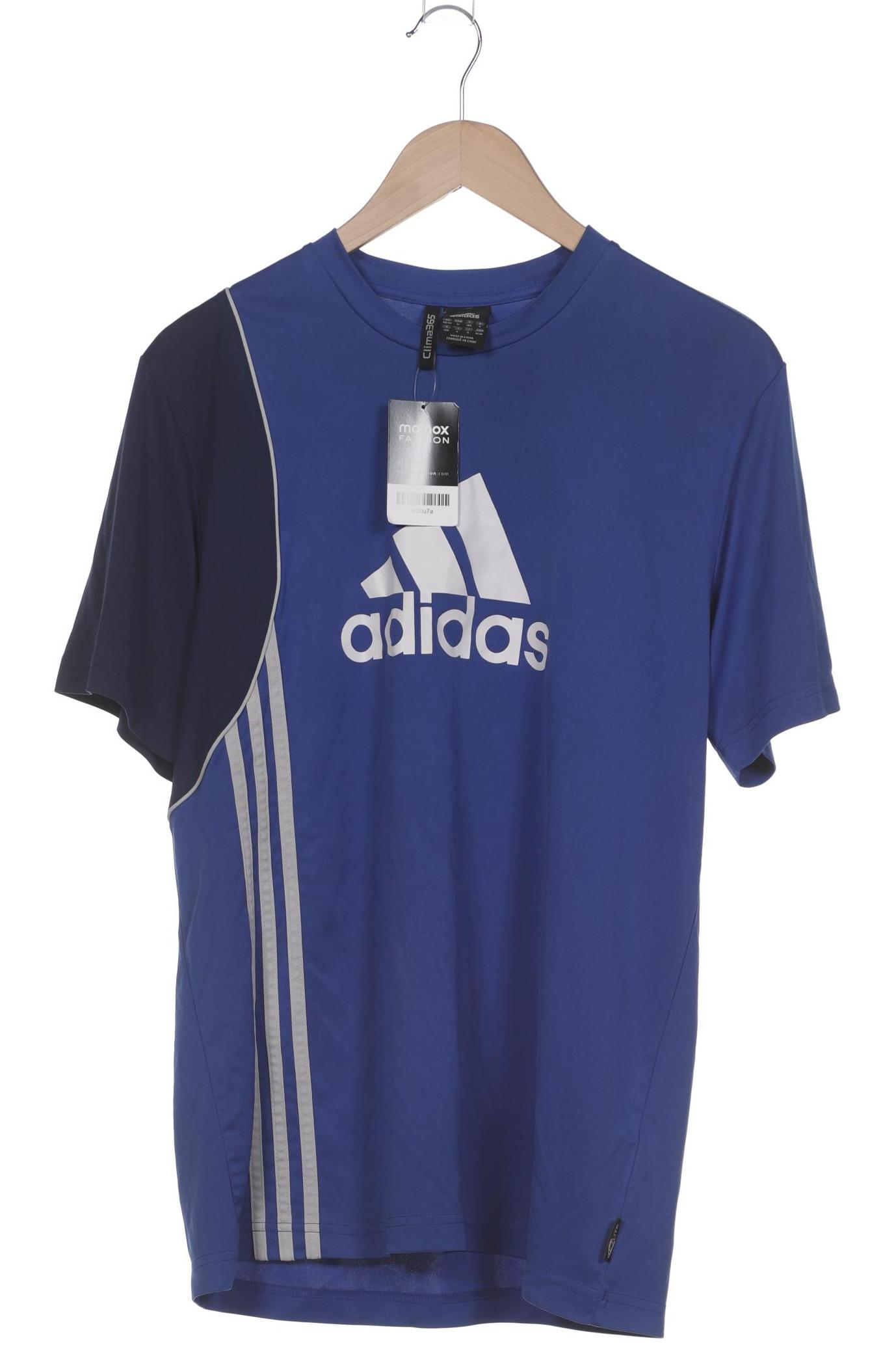 

adidas Herren T-Shirt, blau, Gr. 48