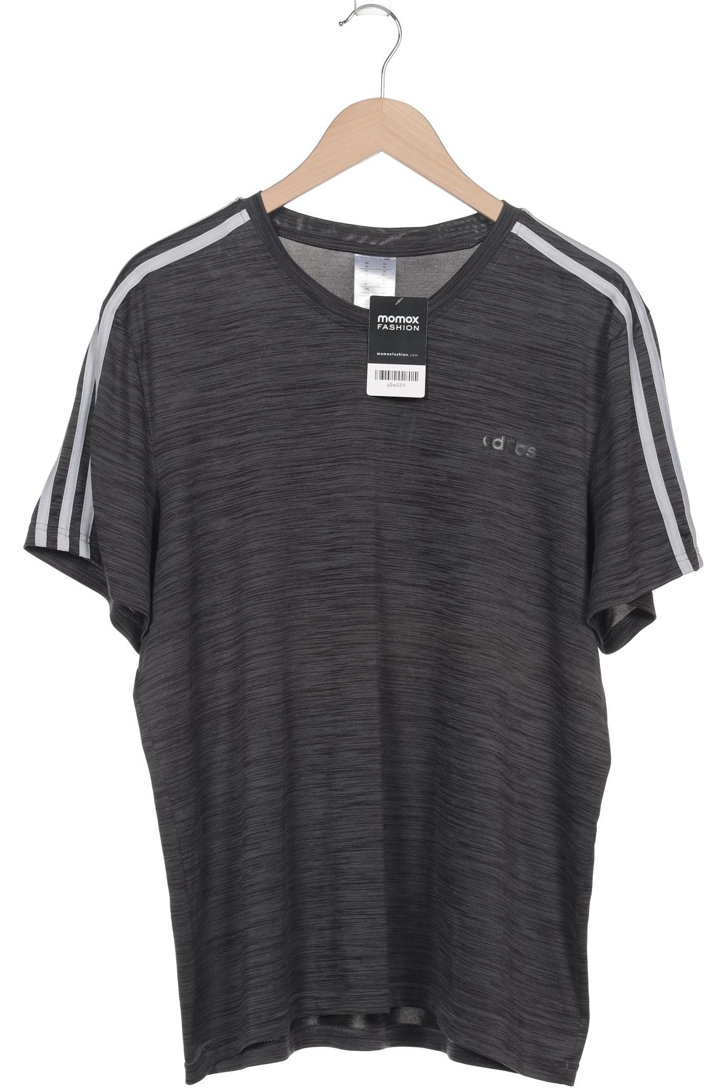 

adidas Herren T-Shirt, grau, Gr. 54
