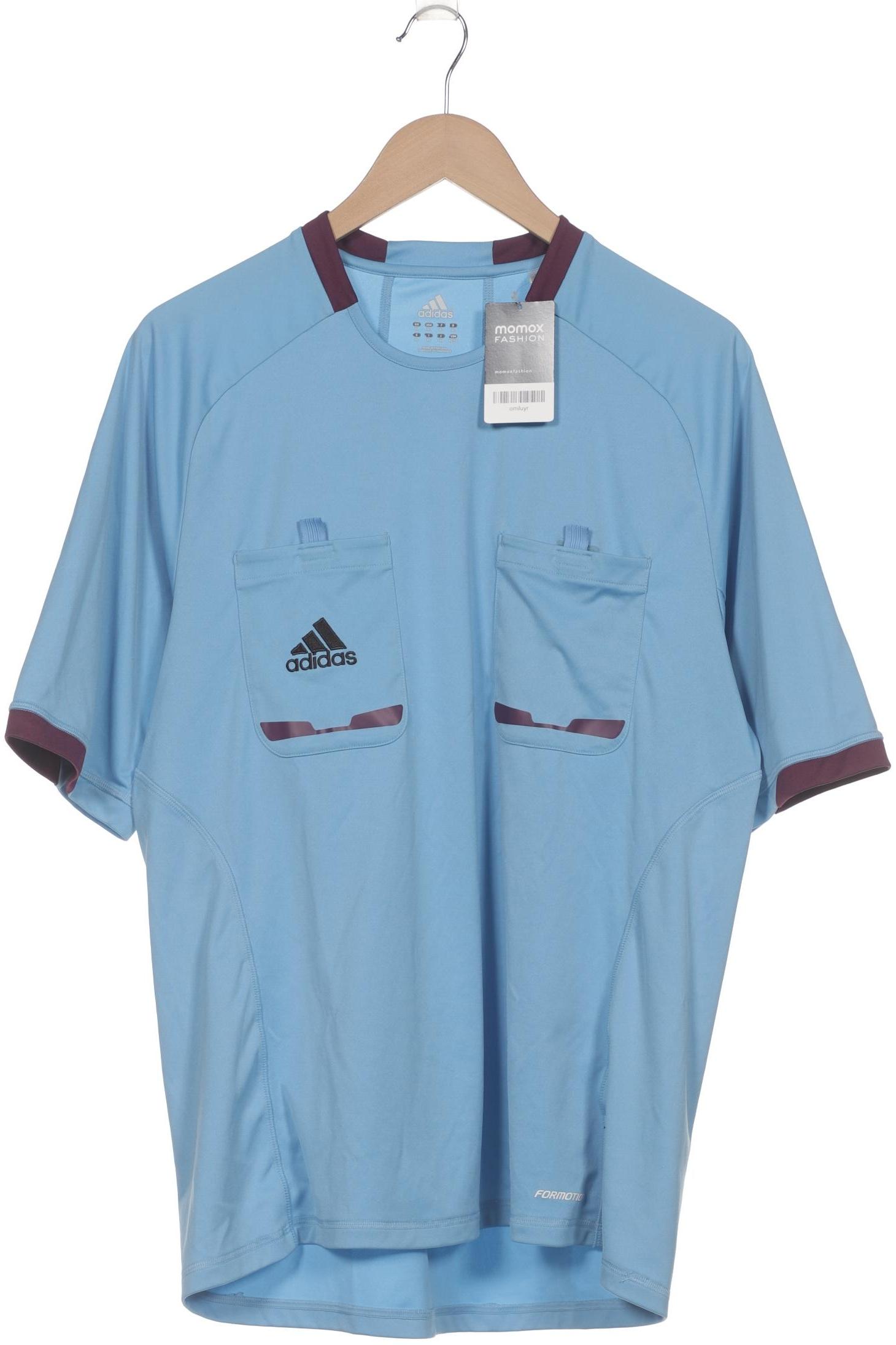 

adidas Herren T-Shirt, blau, Gr. 54