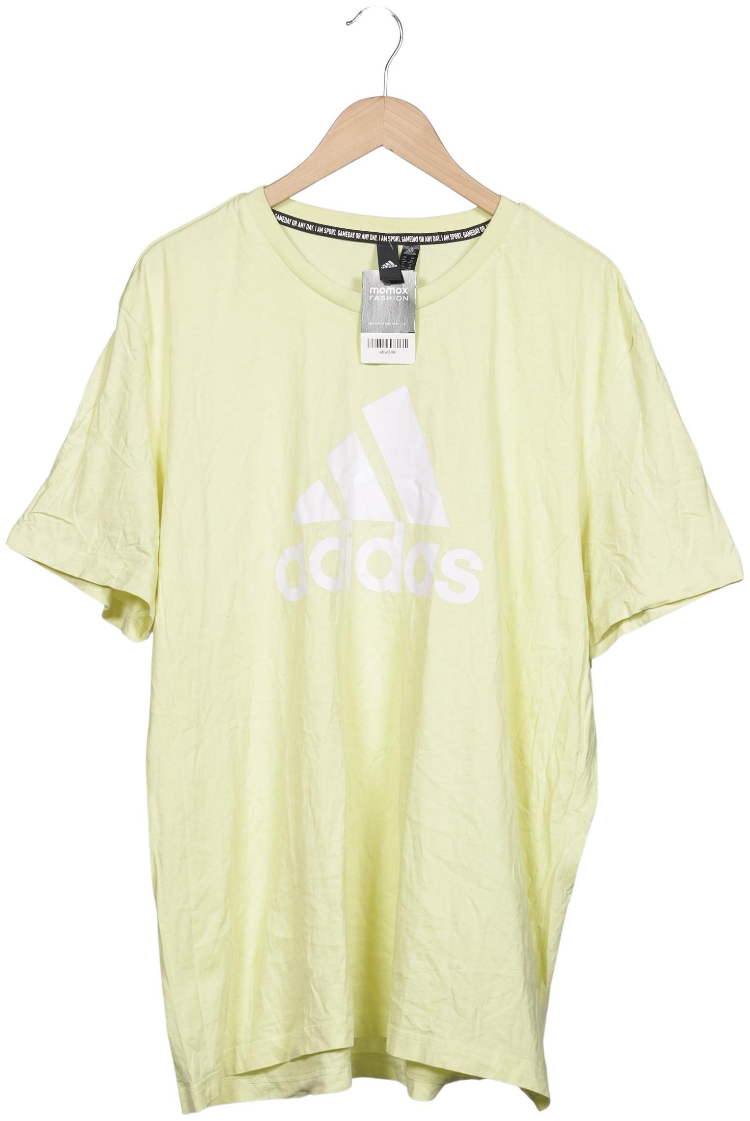 

adidas Herren T-Shirt, gelb, Gr. 58