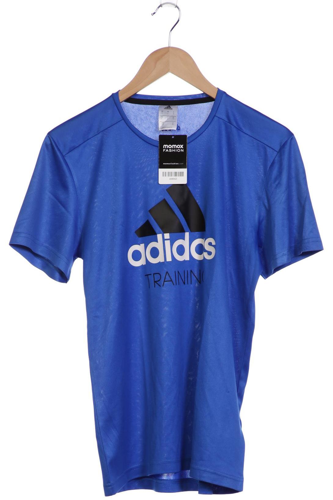 

adidas Herren T-Shirt, blau, Gr. 46