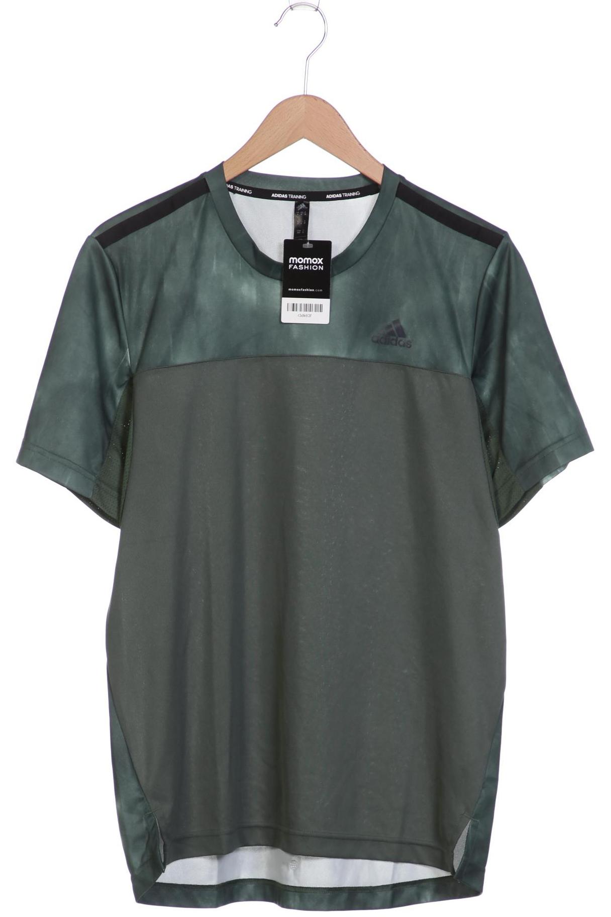 

adidas Herren T-Shirt, grün, Gr. 48