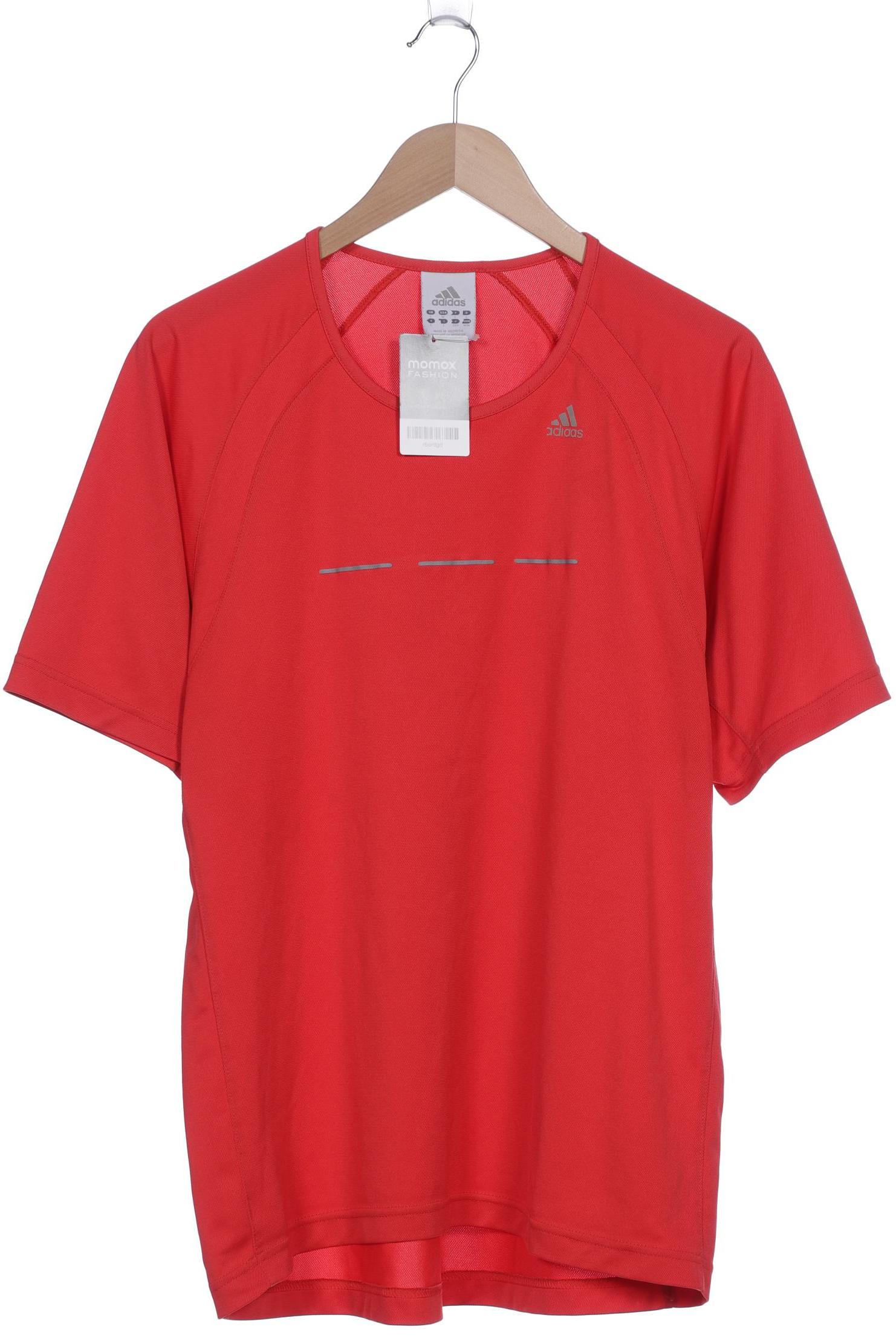 

adidas Herren T-Shirt, rot, Gr. 52