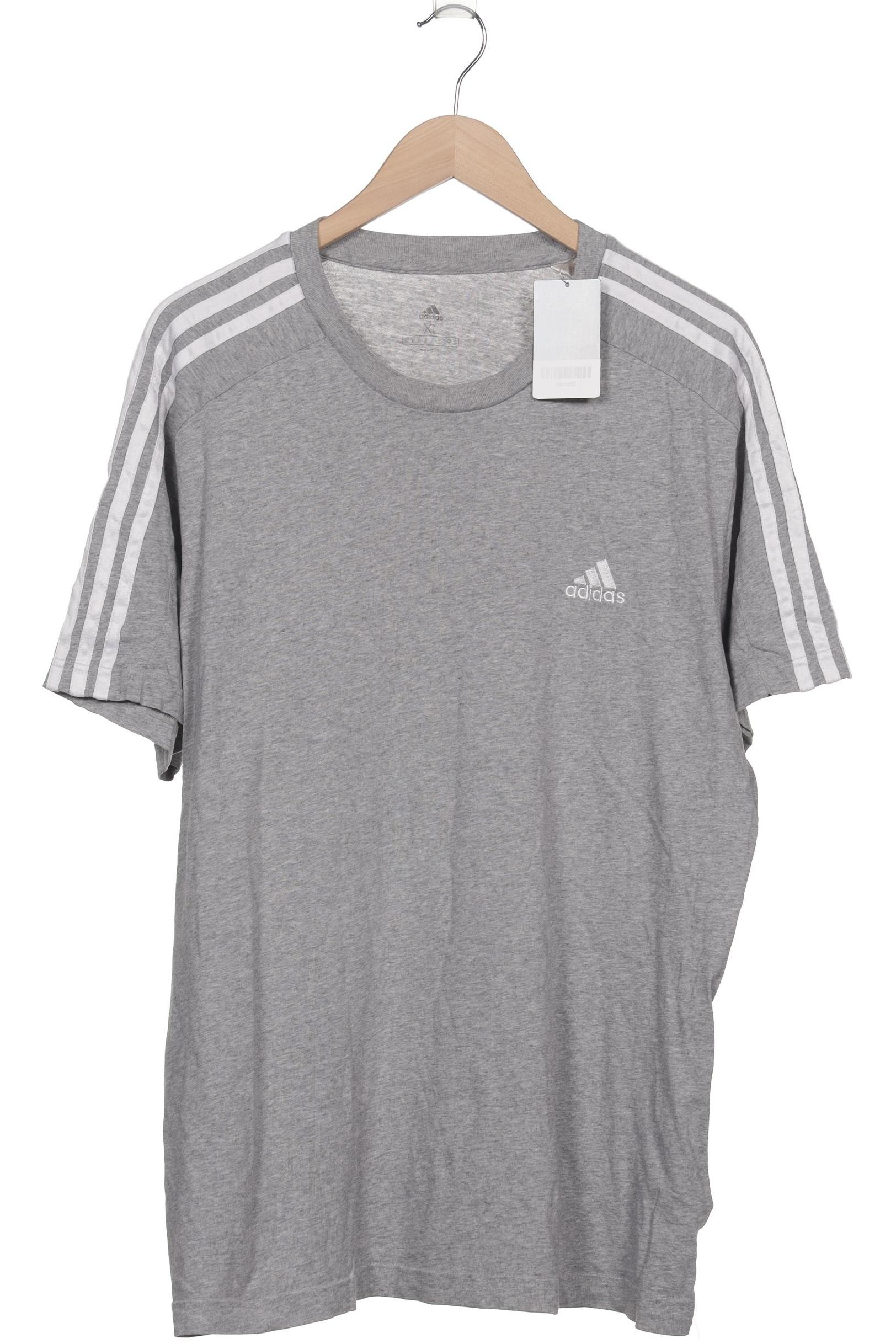 

adidas Herren T-Shirt, grau, Gr. 54