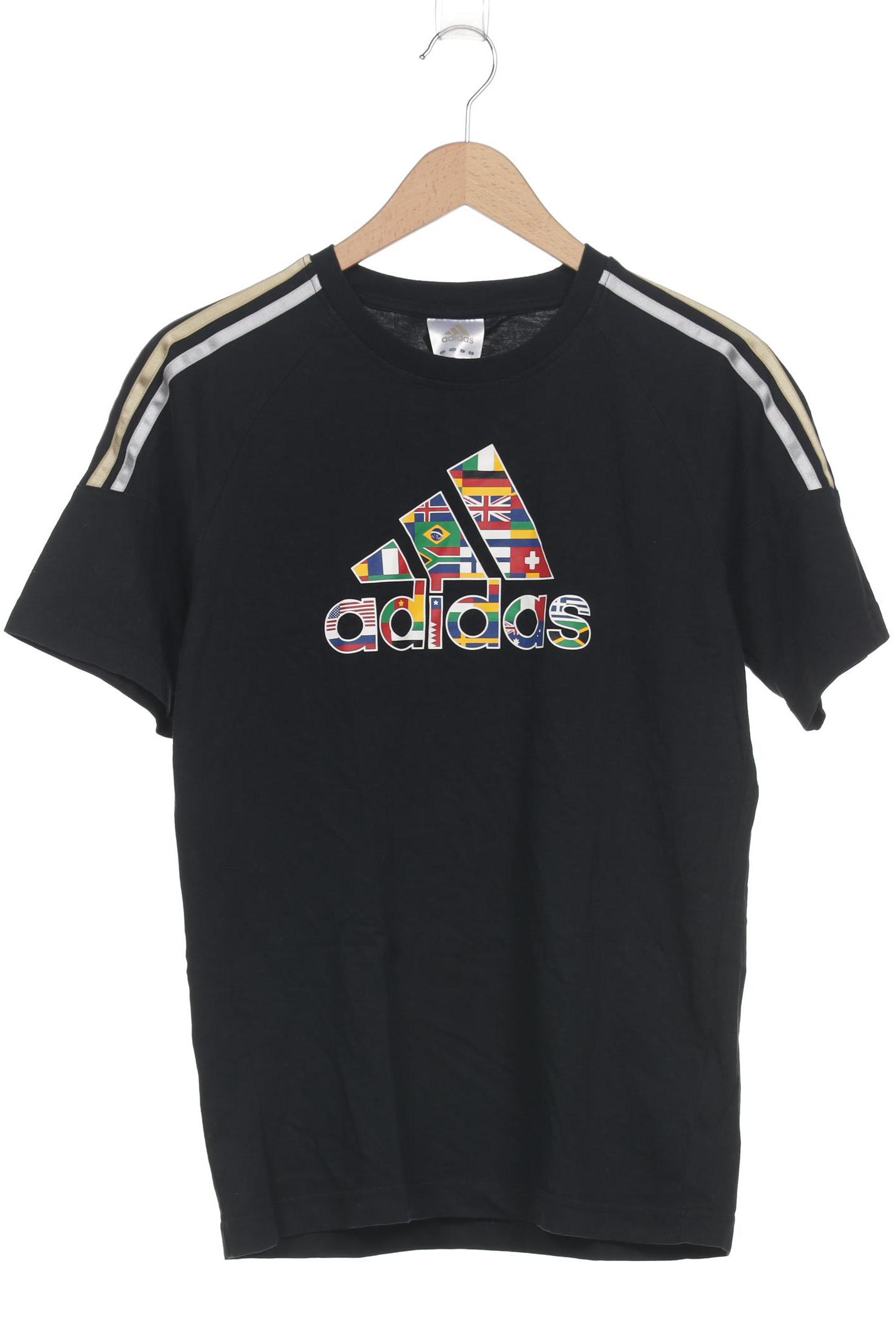 

adidas Herren T-Shirt, schwarz, Gr. 46